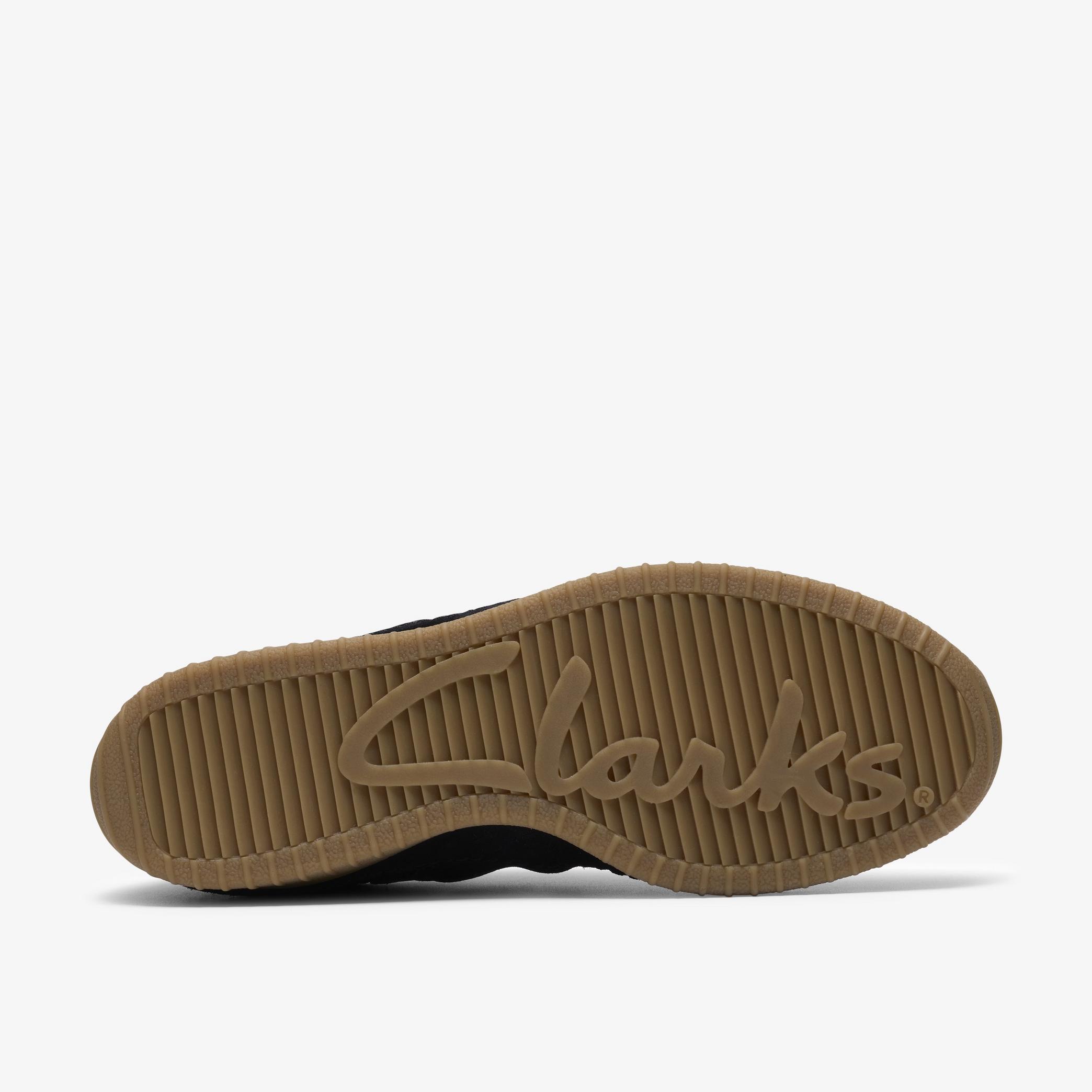Meridor Lo Black Suede