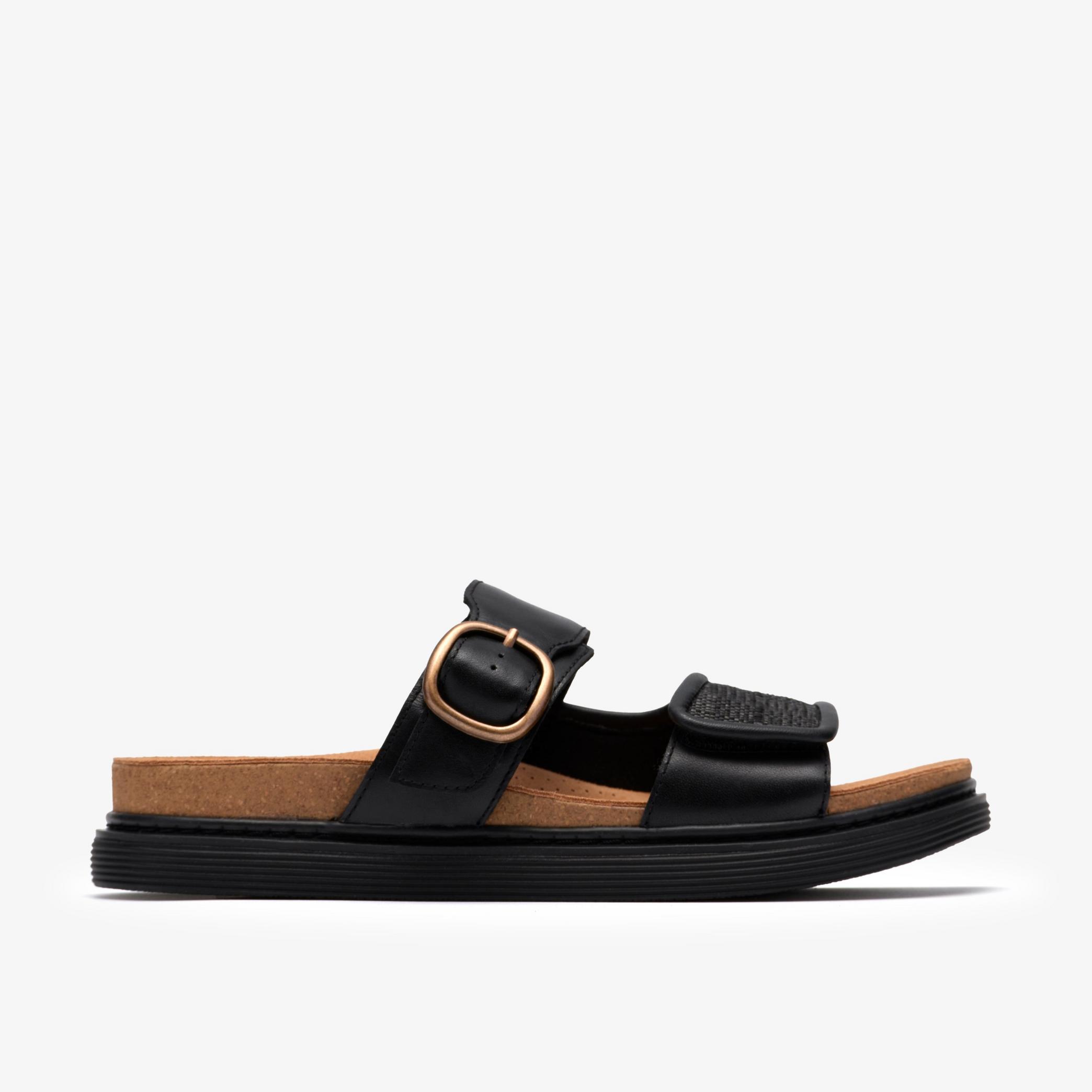 Arwell Step Black Leather