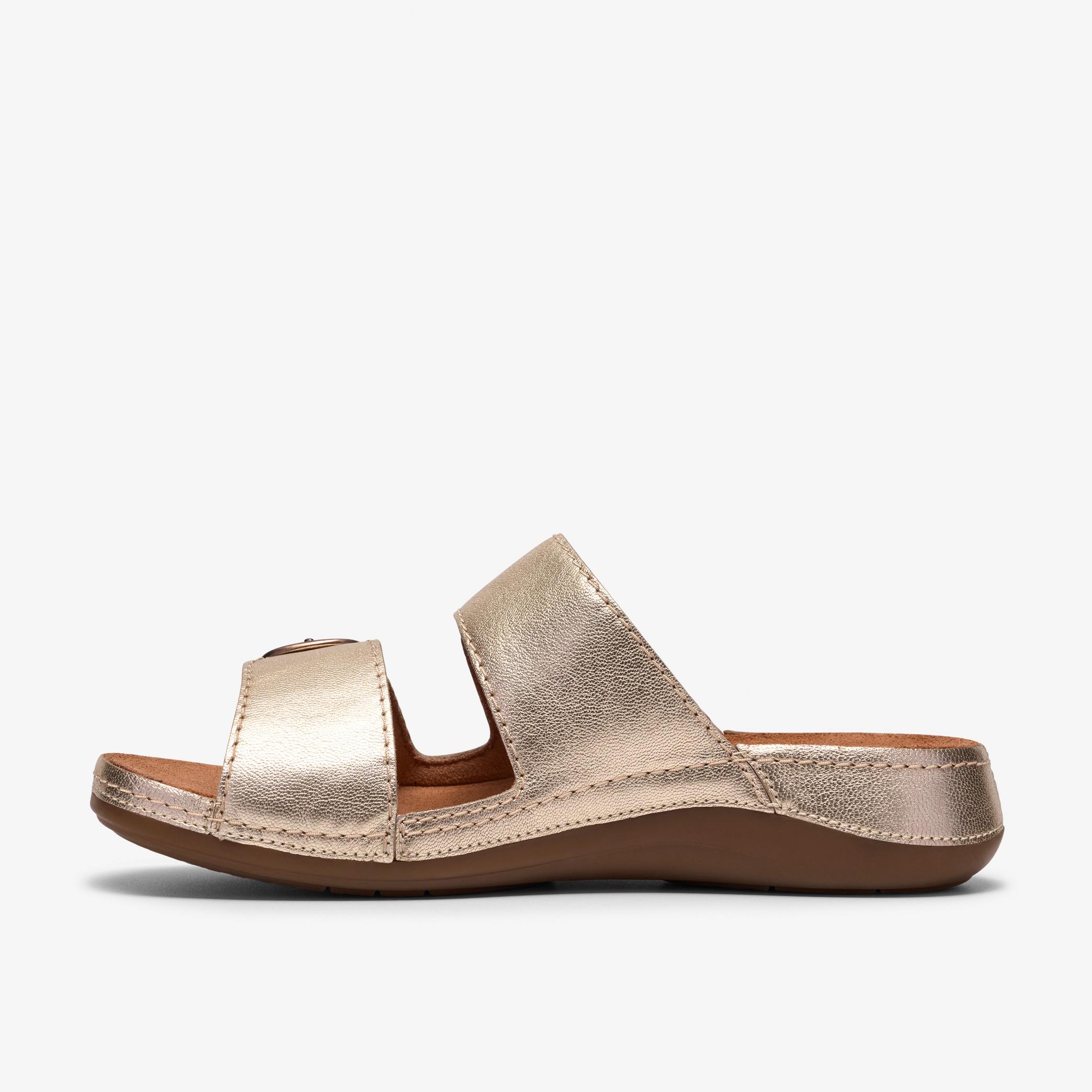 Cecily Step Champagne Leather