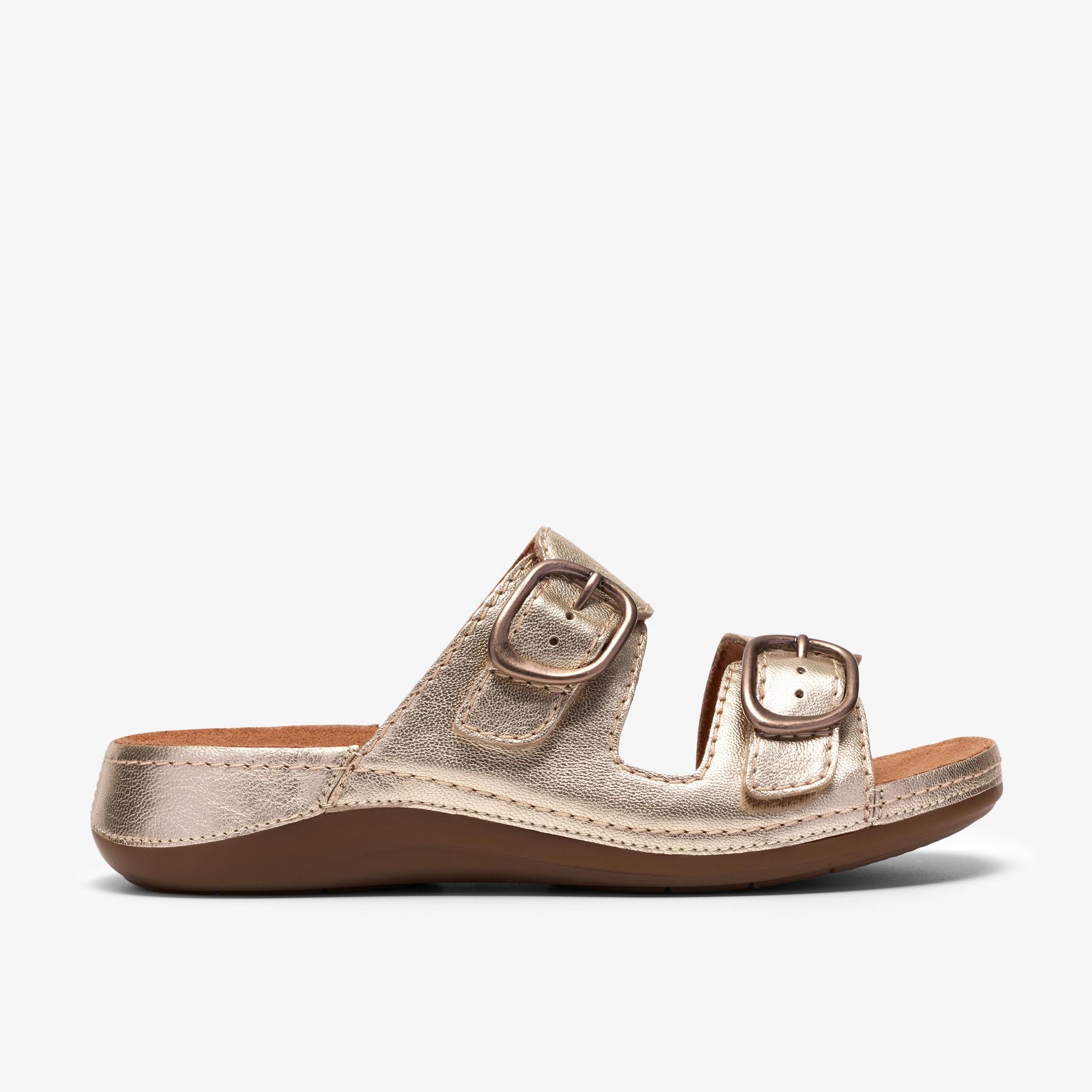 Cecily Step Champagne Leather