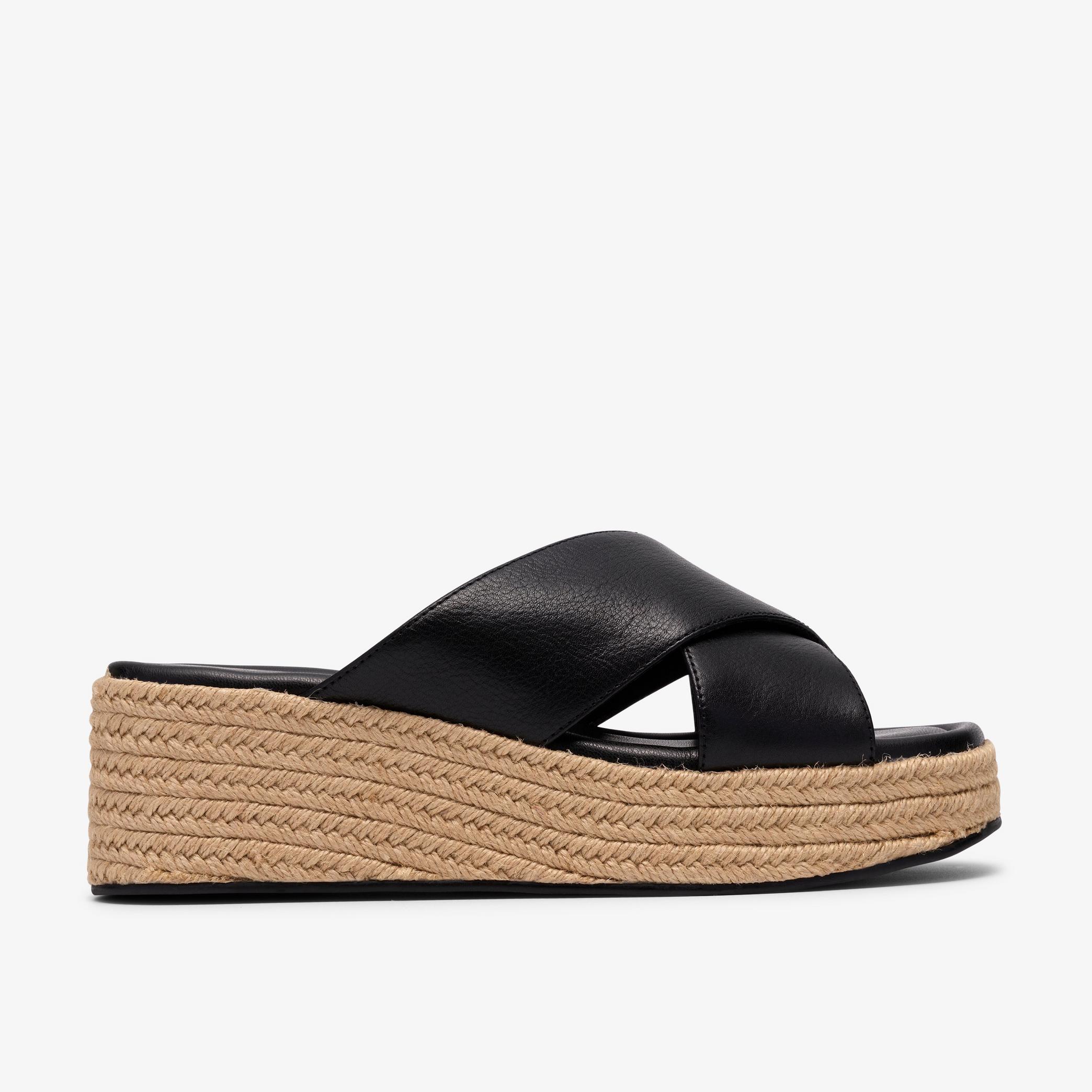 Tessiah Mule 2 Black Leather