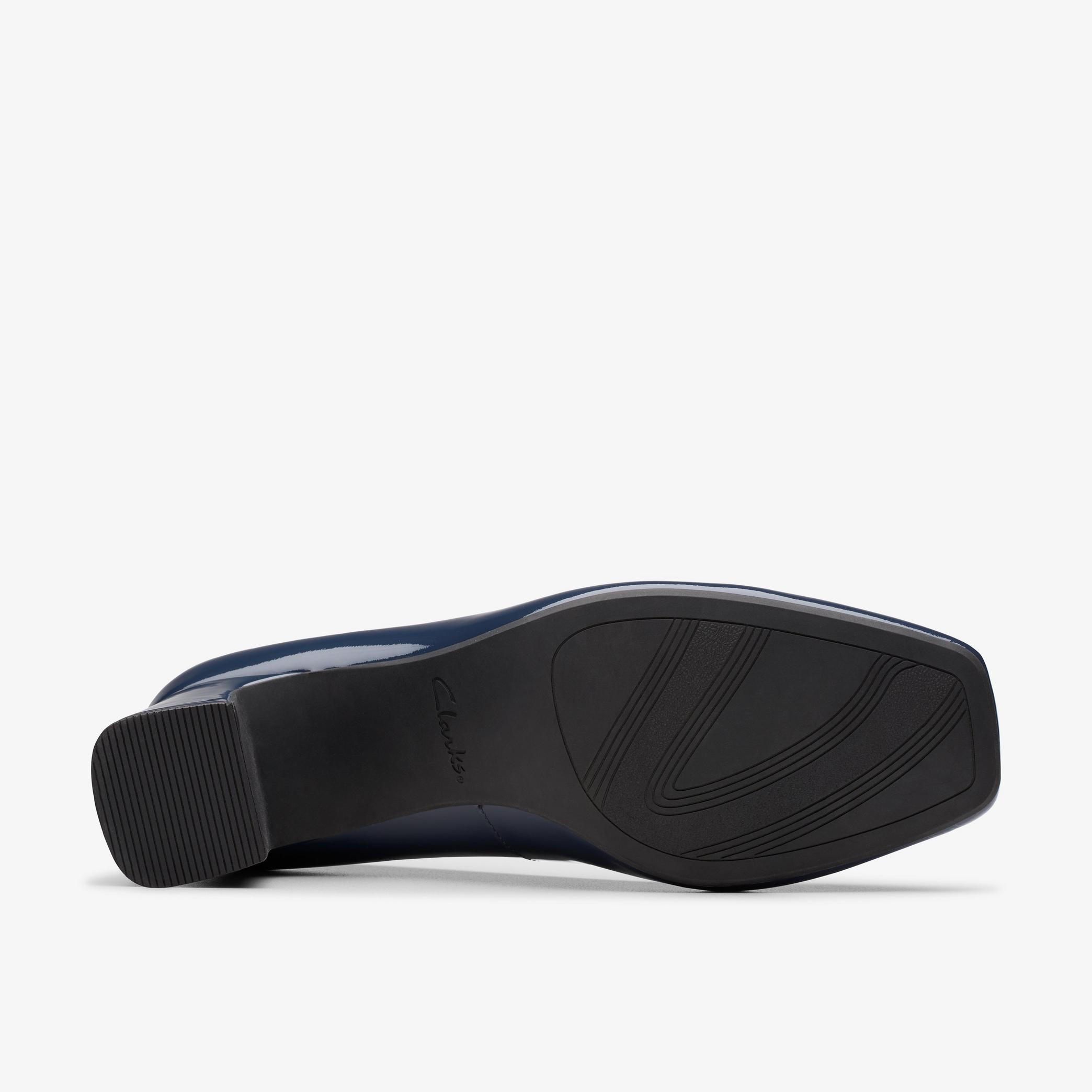Fernie Trim Navy Patent