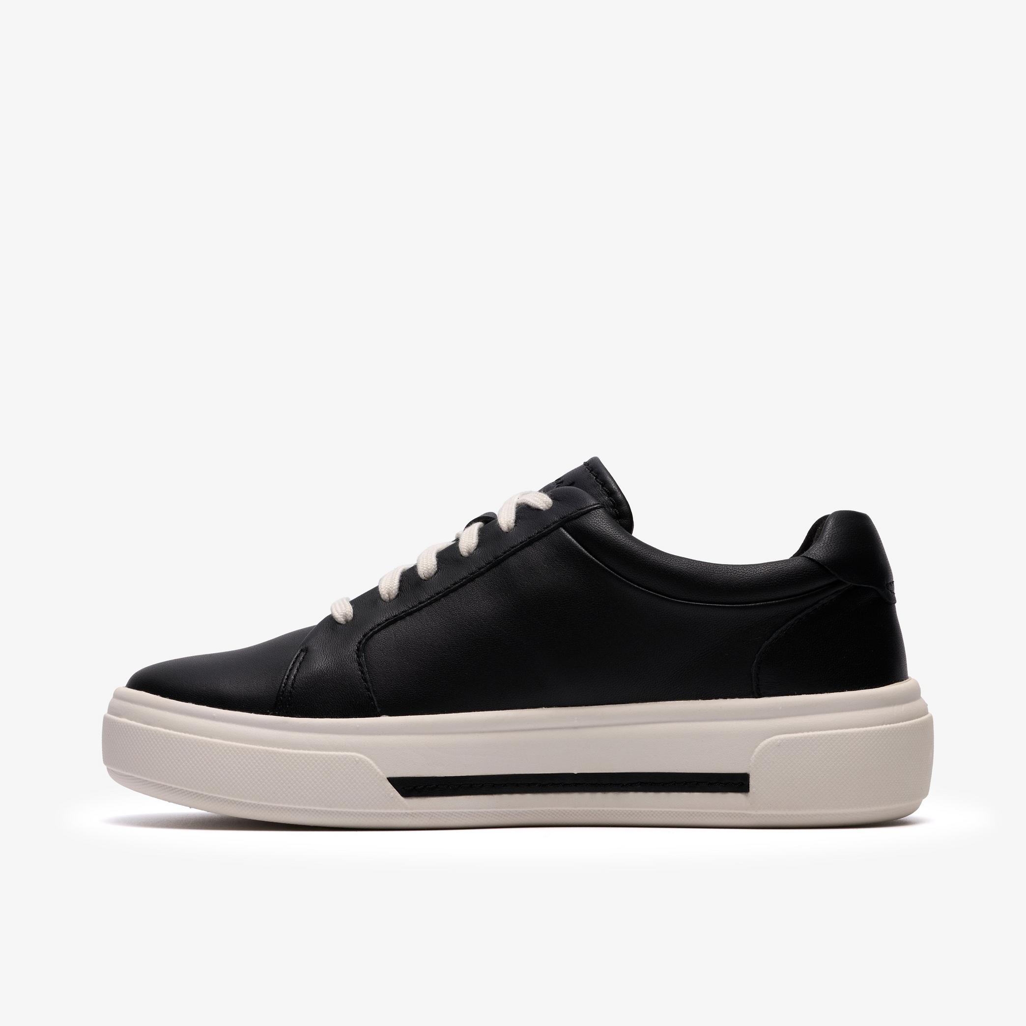 Hollyrose Zip Black Leather