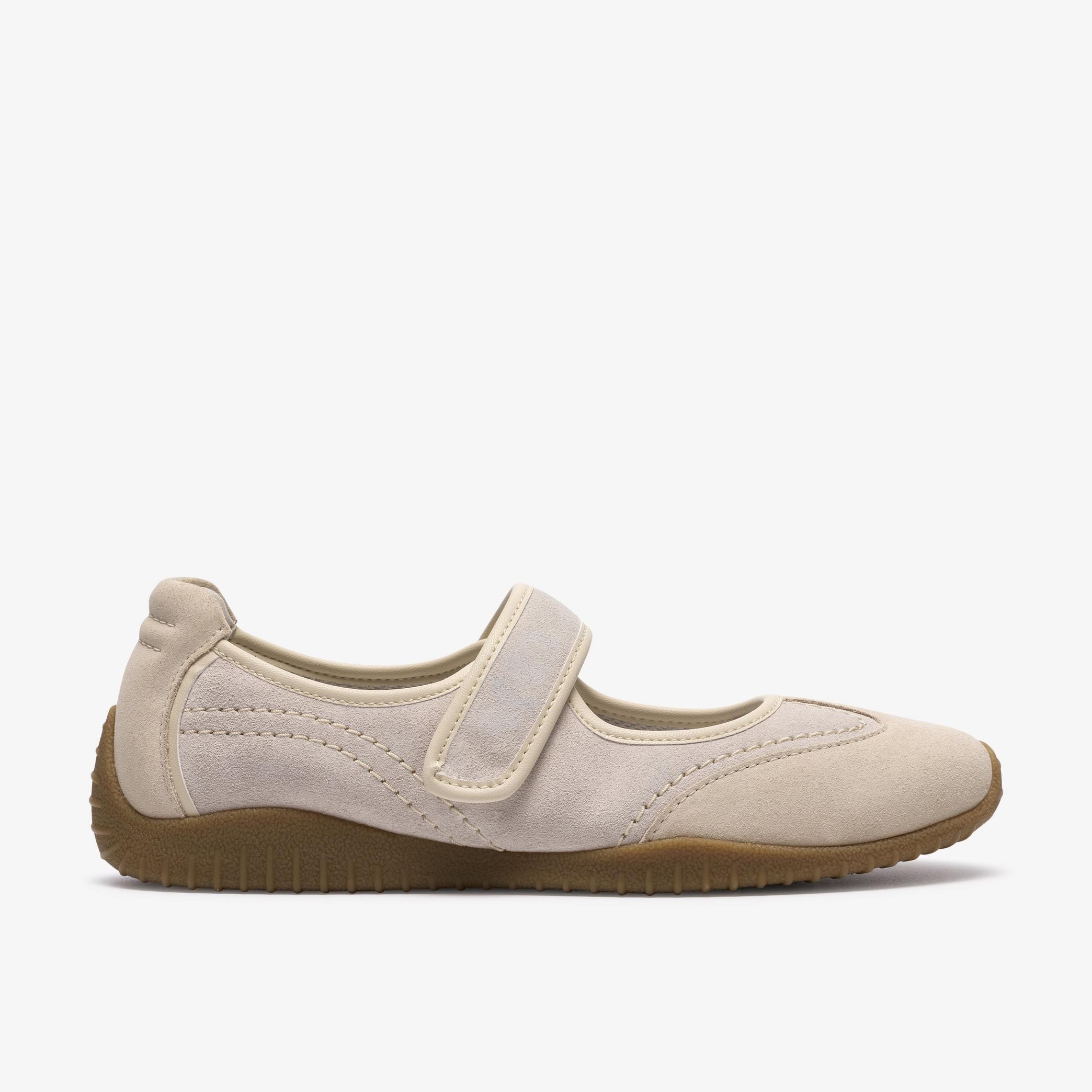 Meridor Jane Off White Suede