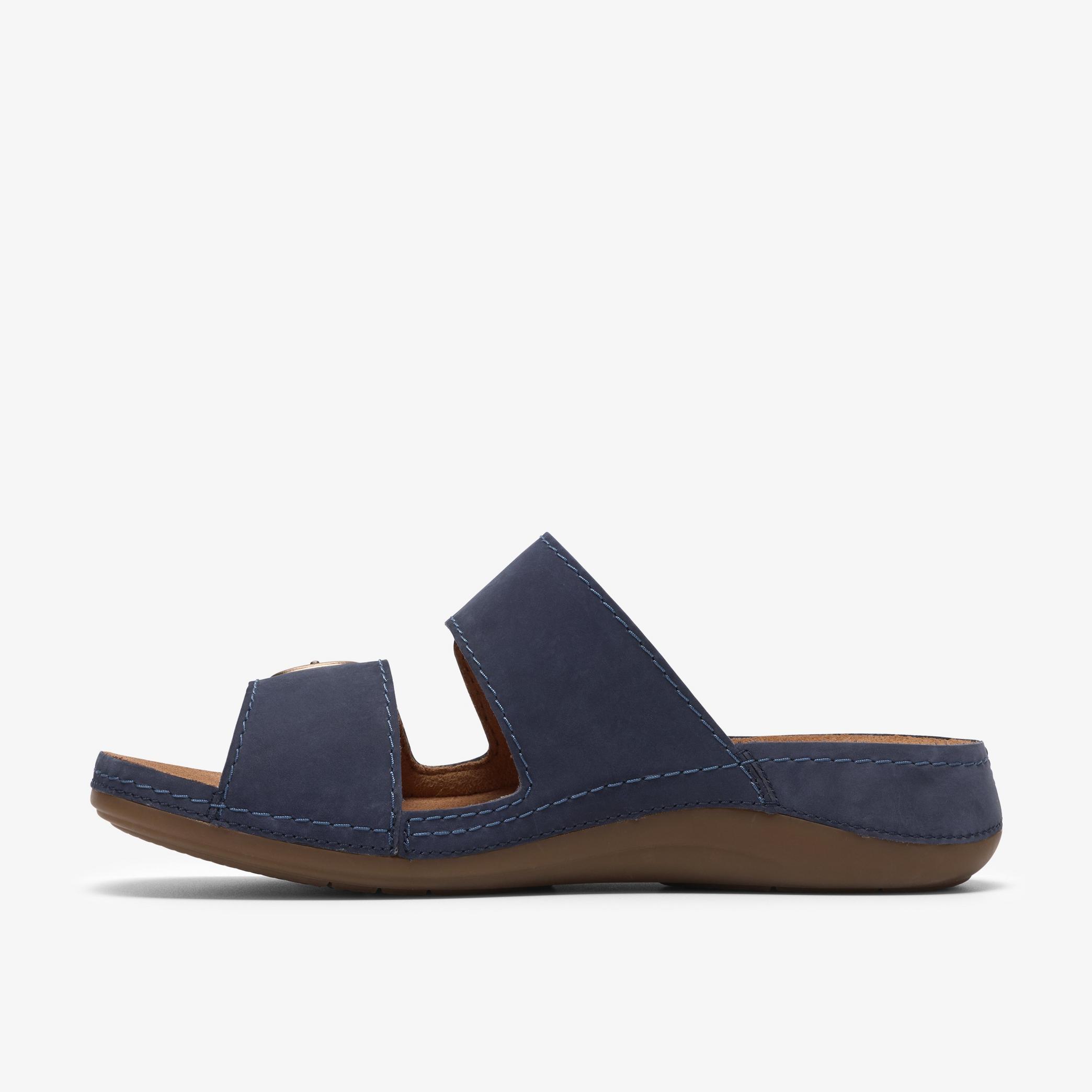 Cecily Step Navy Nubuck