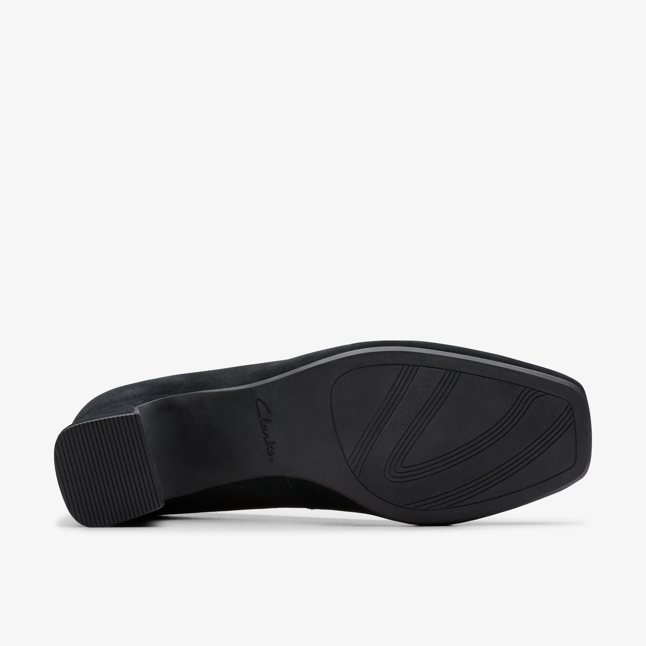 Fernie Court Black Suede
