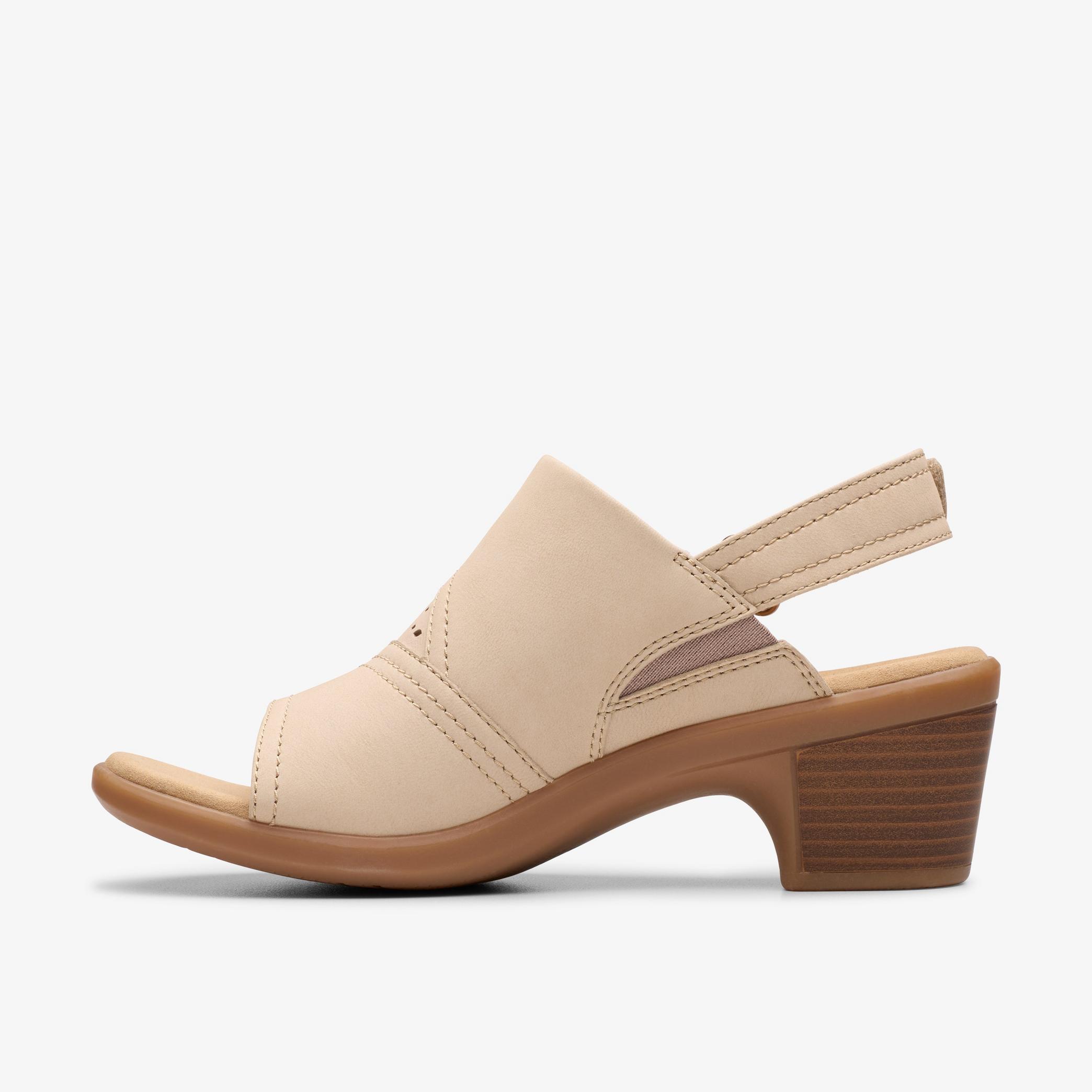 Emily 2 Mist Sand Nubuck