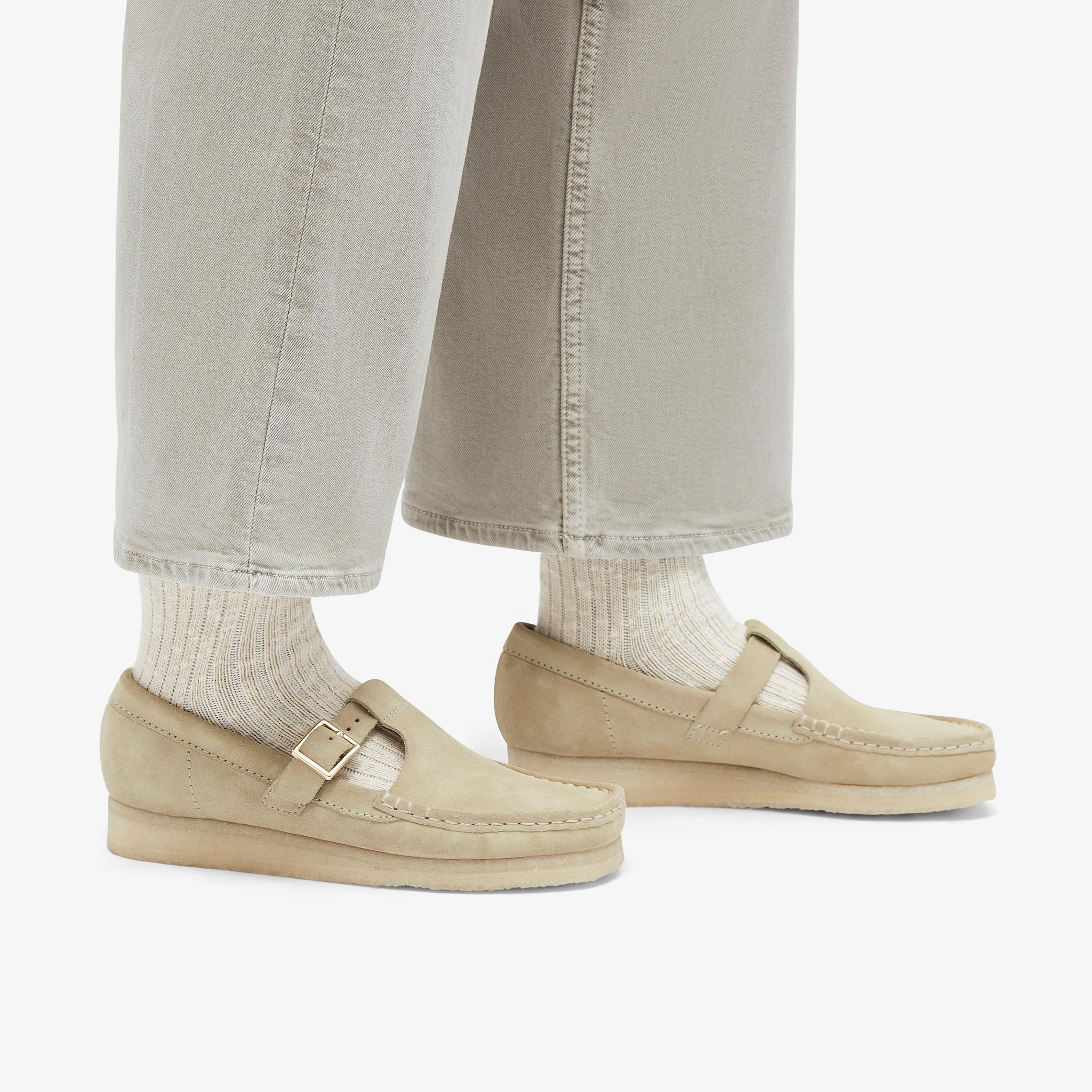 Wallabee T-Bar Maple Suede