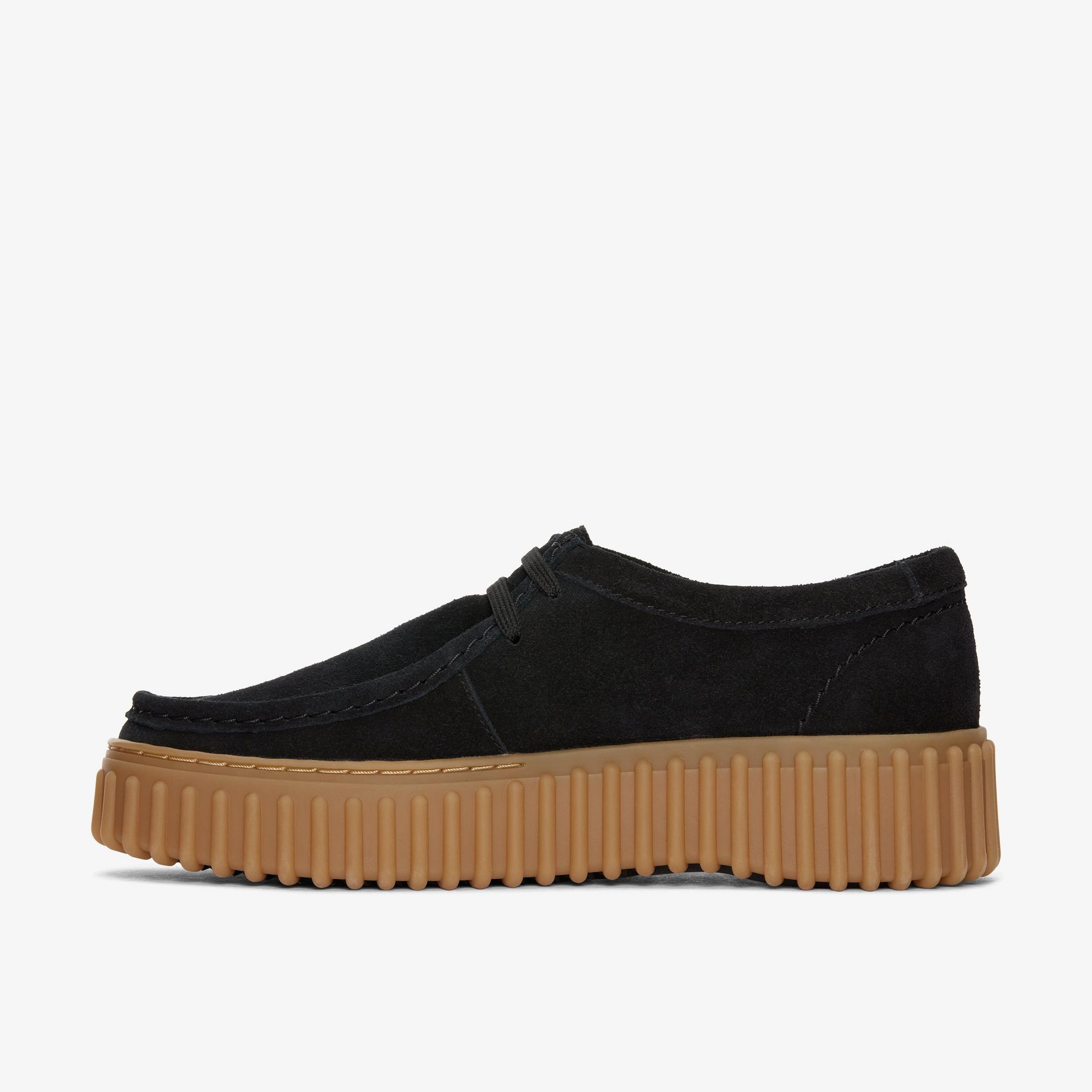 Torhill Bee Black Suede