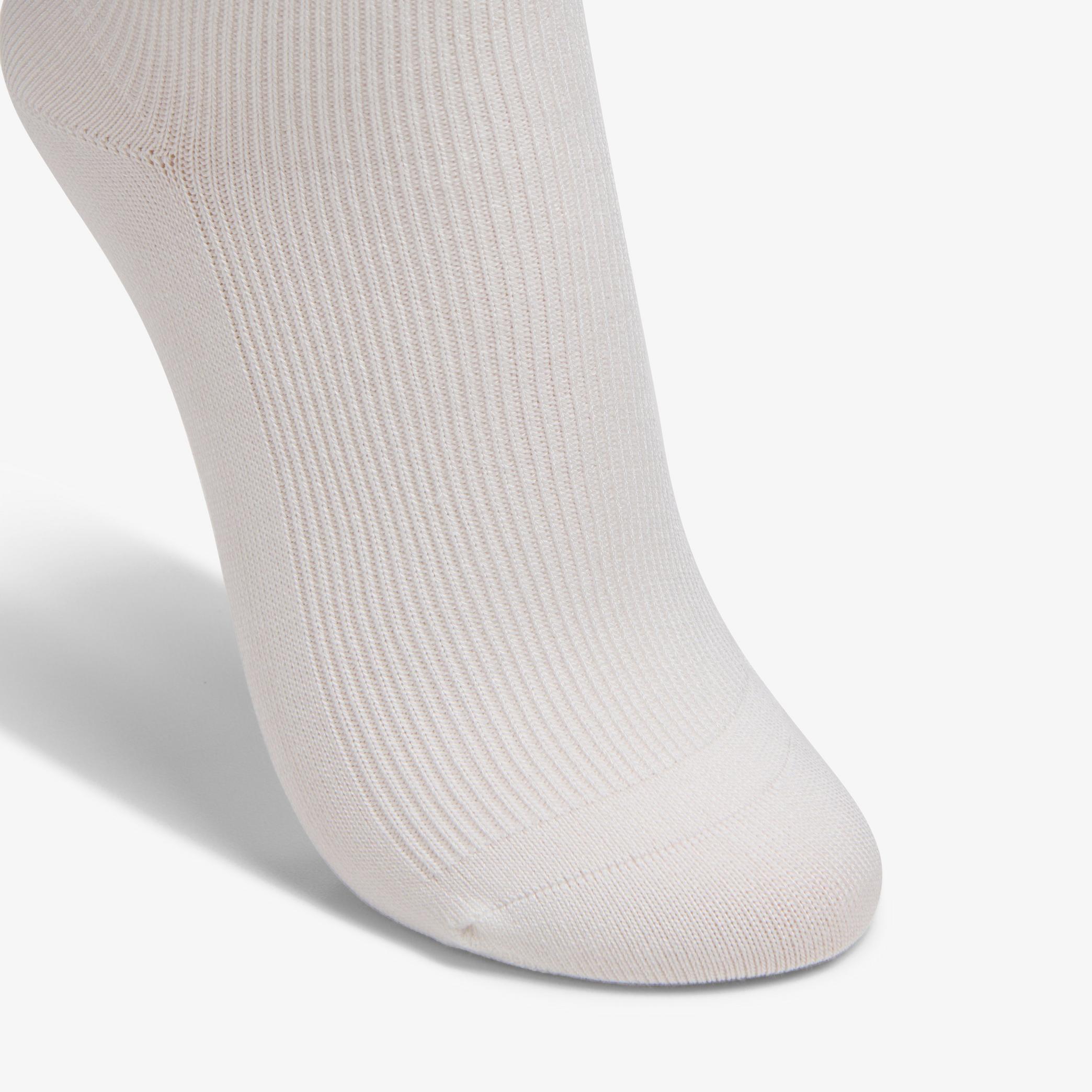 2 Pack Rosewelt Crew Sock Ivory