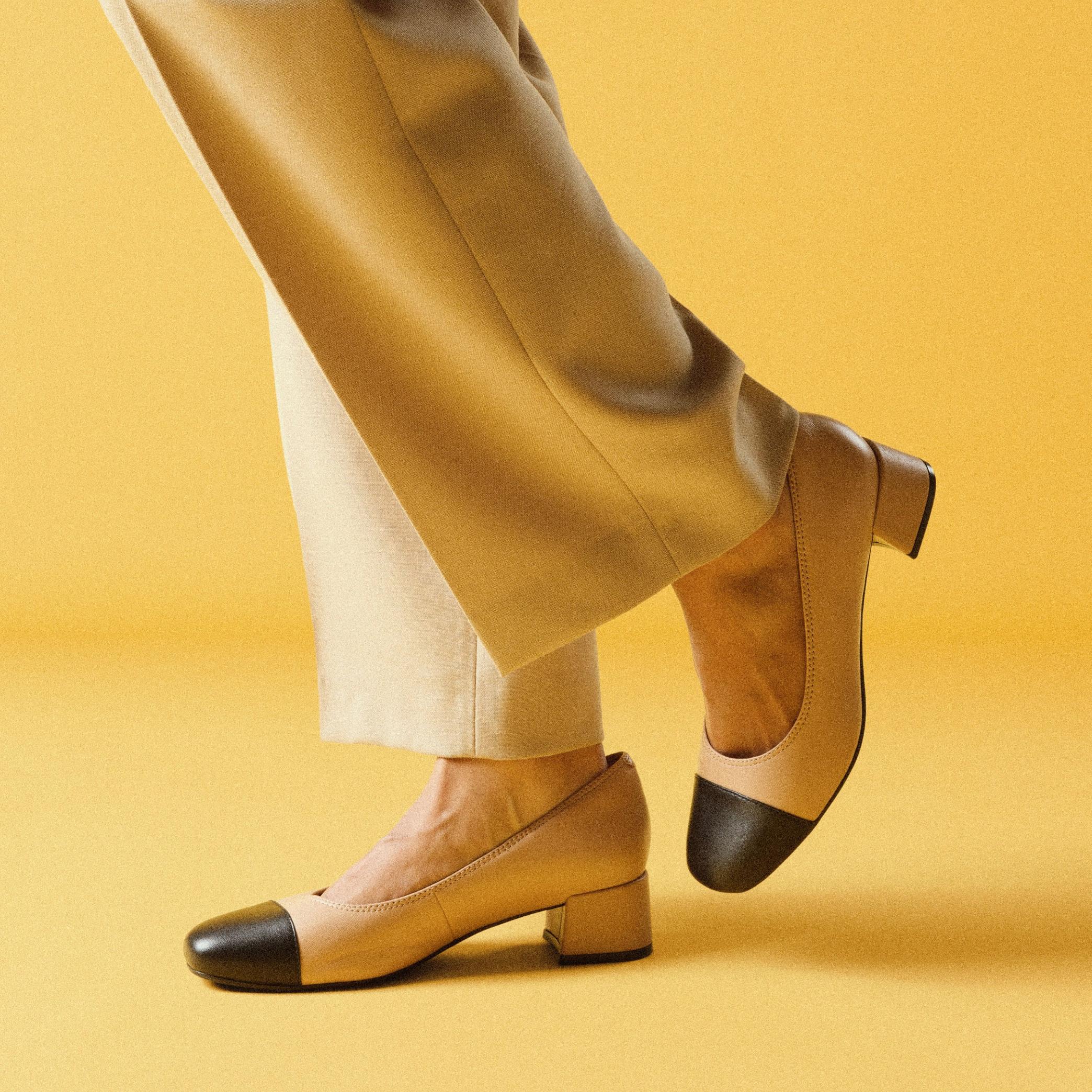 Iridessa May Beige Leather