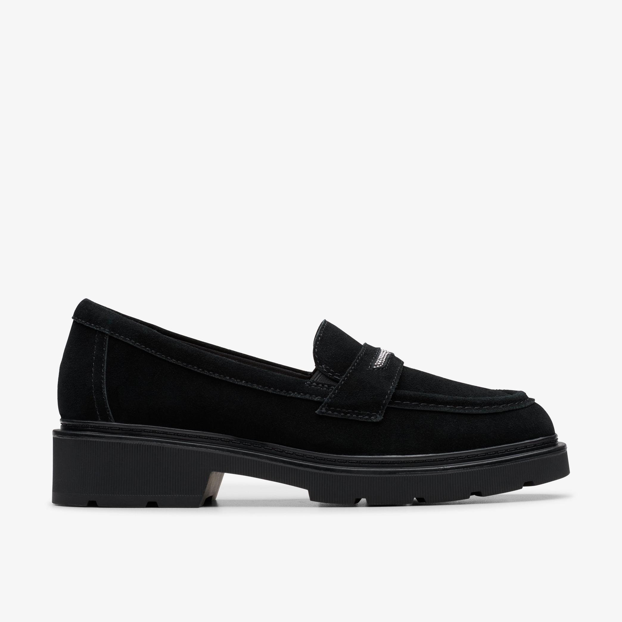 Lauryl Step Black Suede