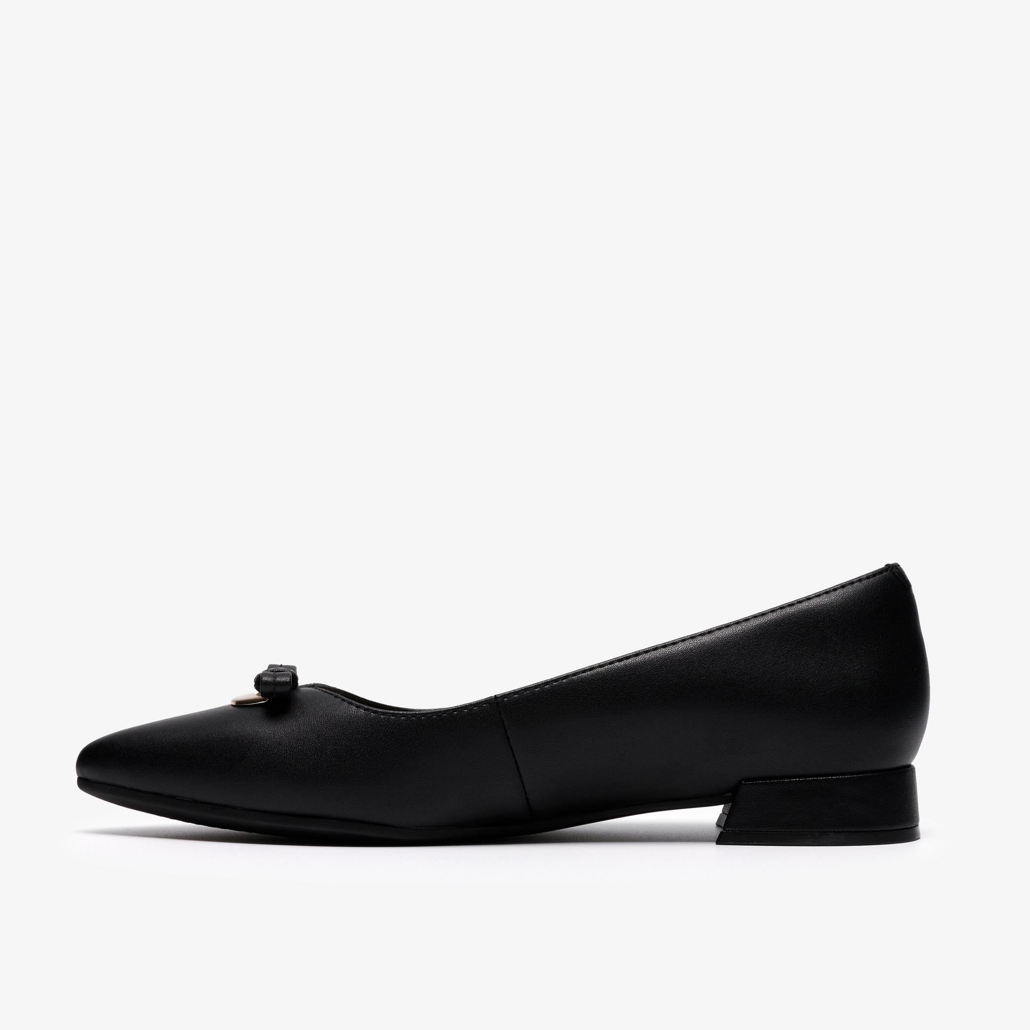 Natalyn Trim Black Leather