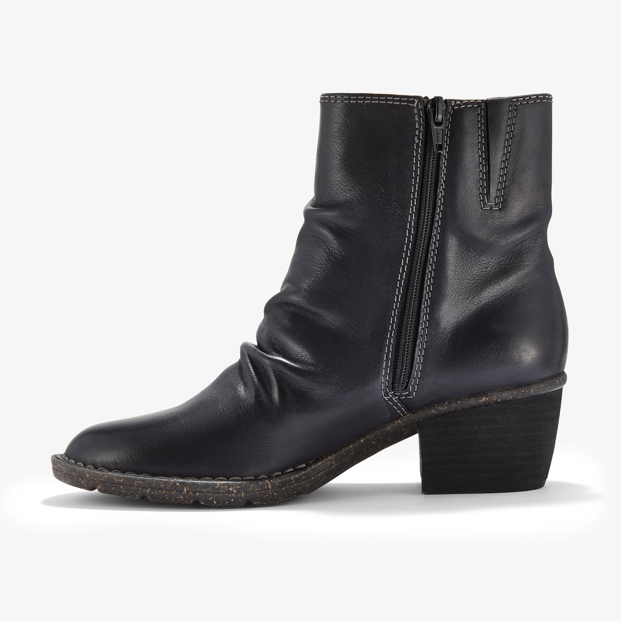 Kastela Zip Black Leather