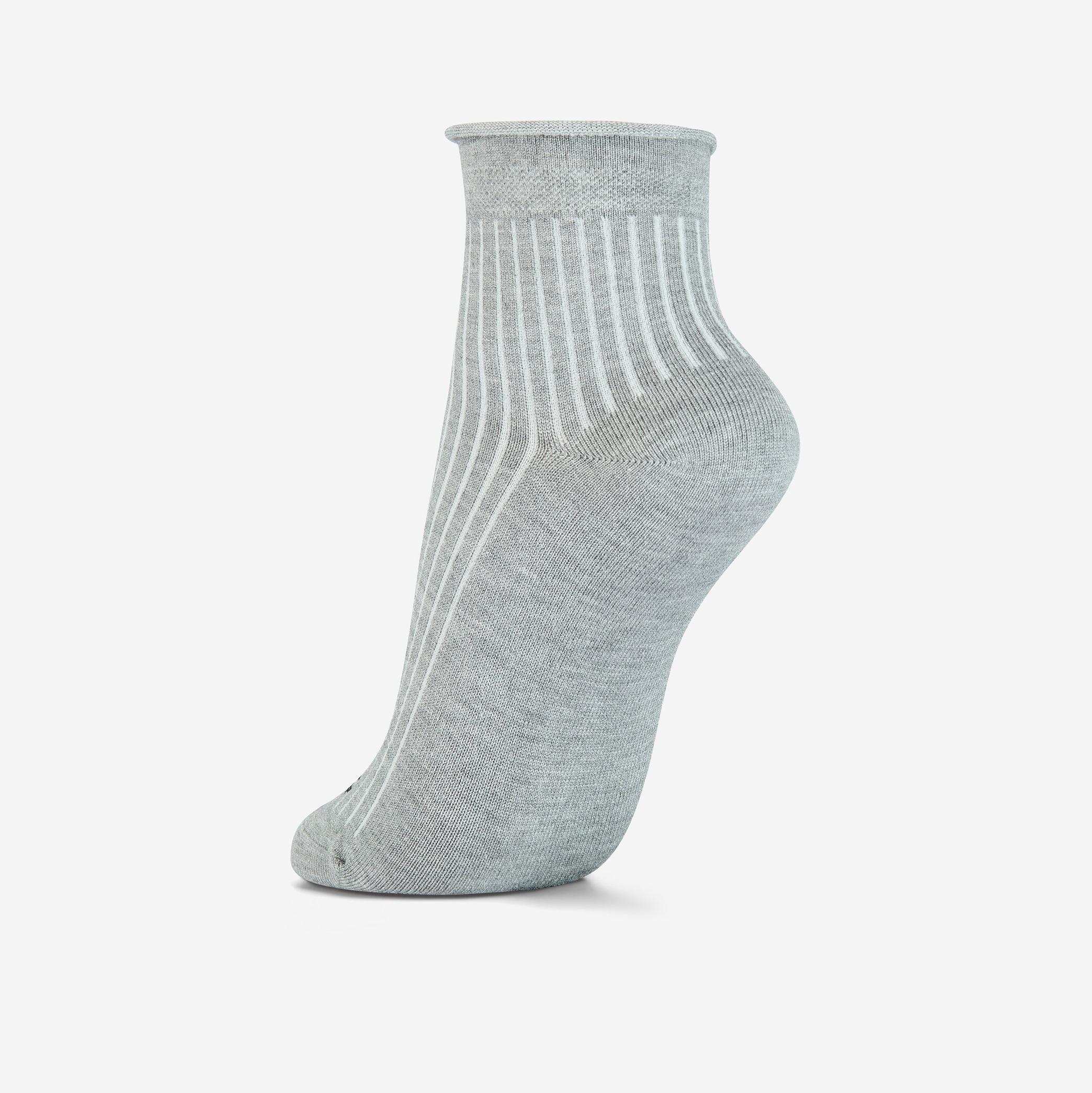 Rib Roll Top Heather