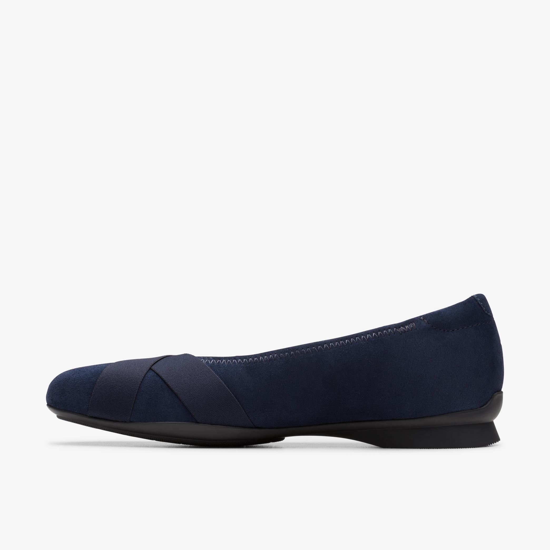 Jazmynn Gem Navy Suede