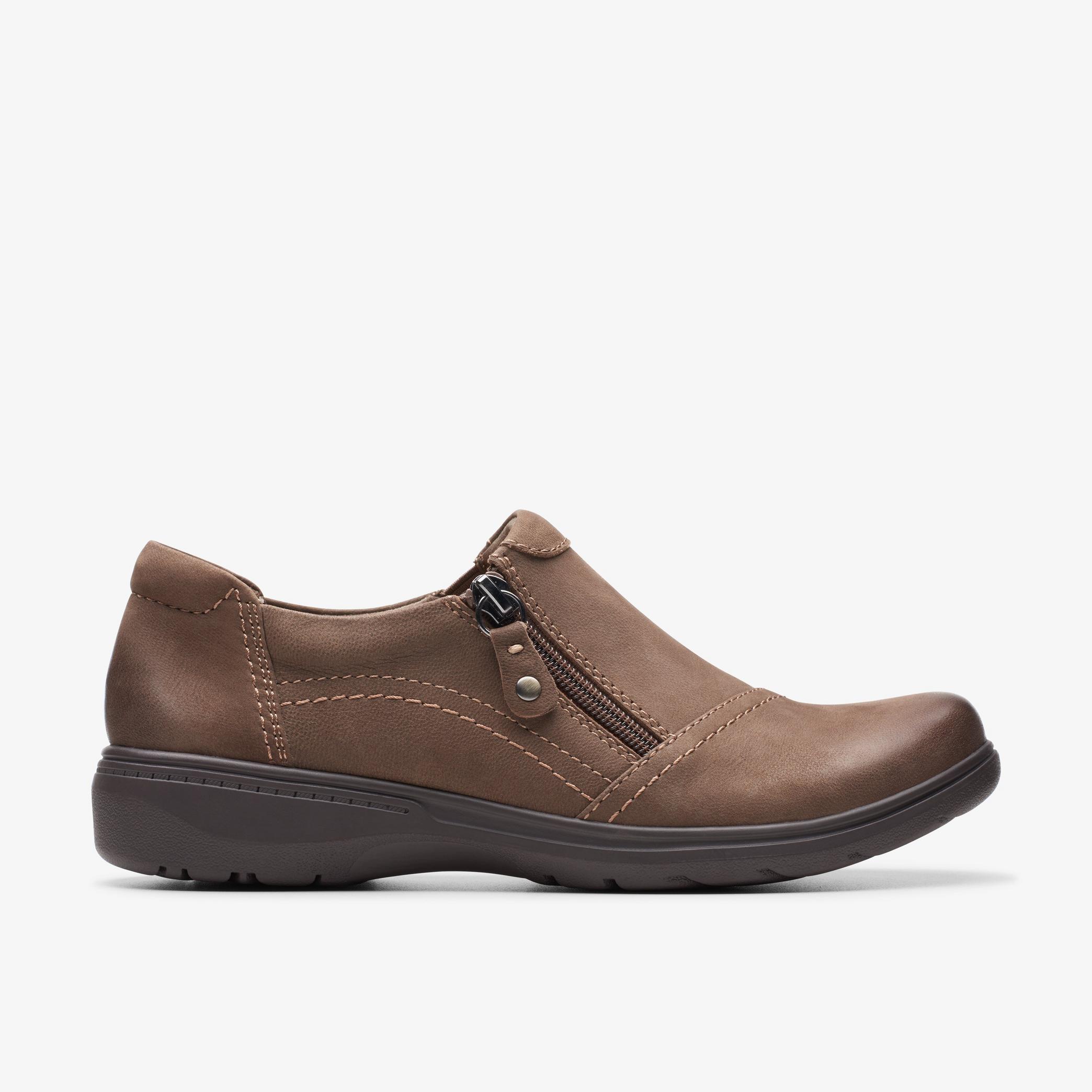 Carleigh Ray Taupe Nubuck
