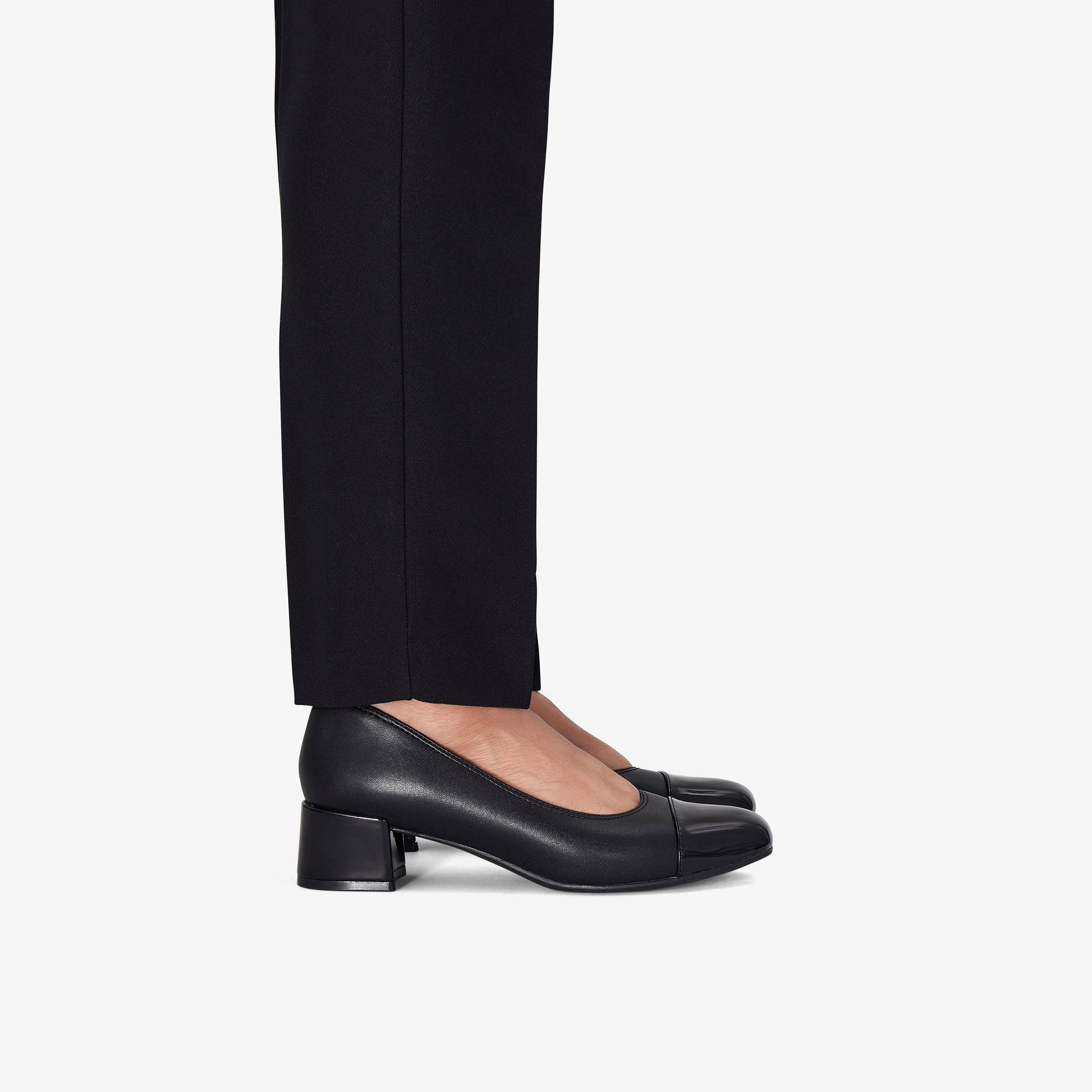 Iridessa May Black Leather