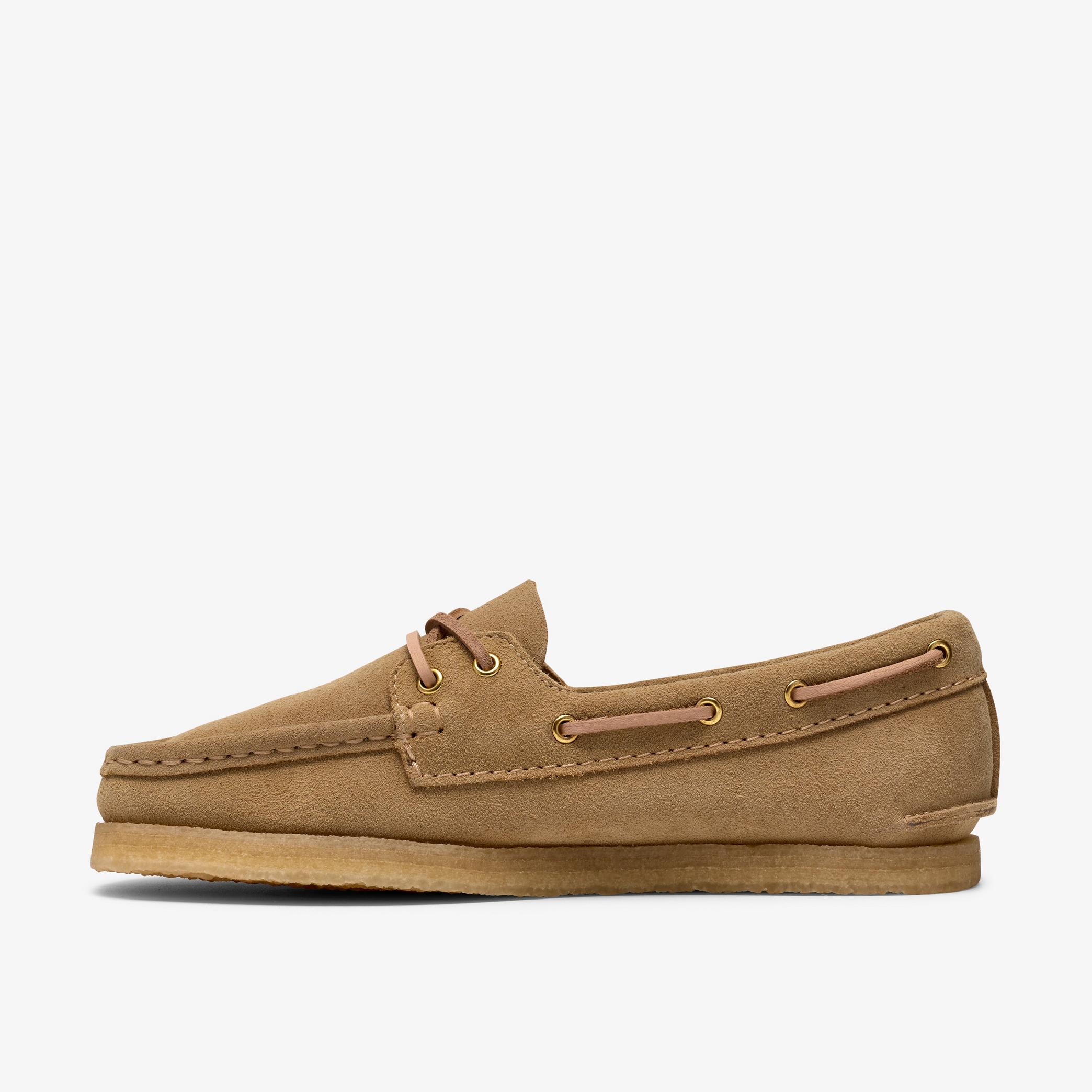 Godney Boat Maple Suede