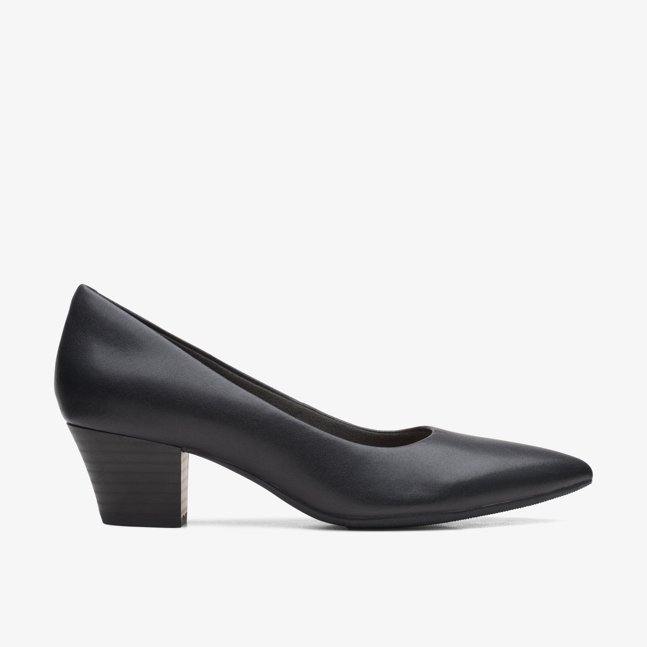 Teresa Step Black Leather