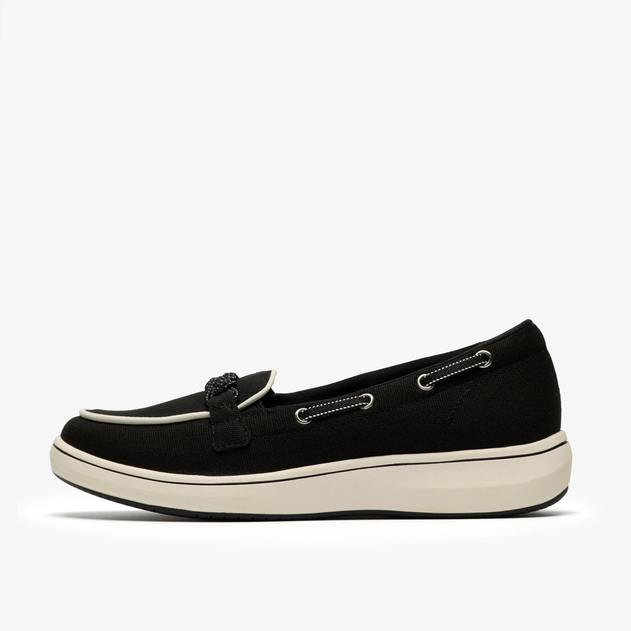 Breeze Sky Bay Black Canvas