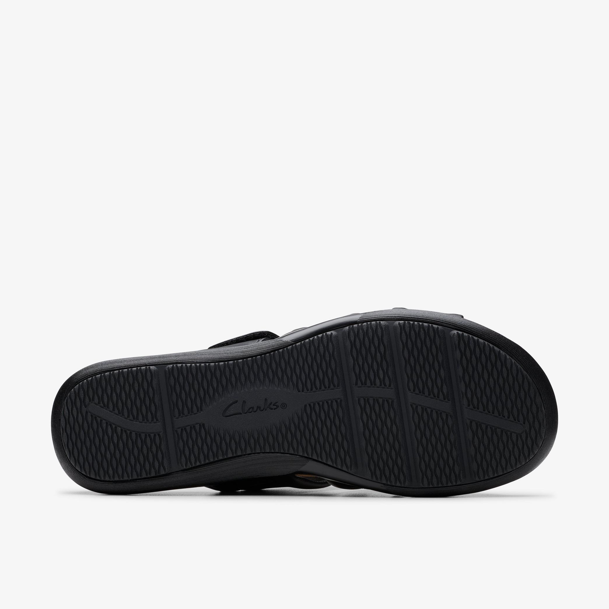 Kitly Slide Black Leather