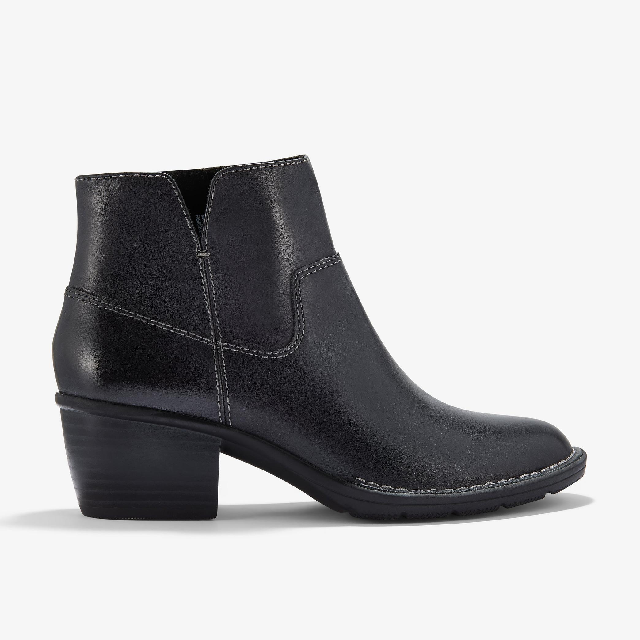 Kastela Top Black Leather
