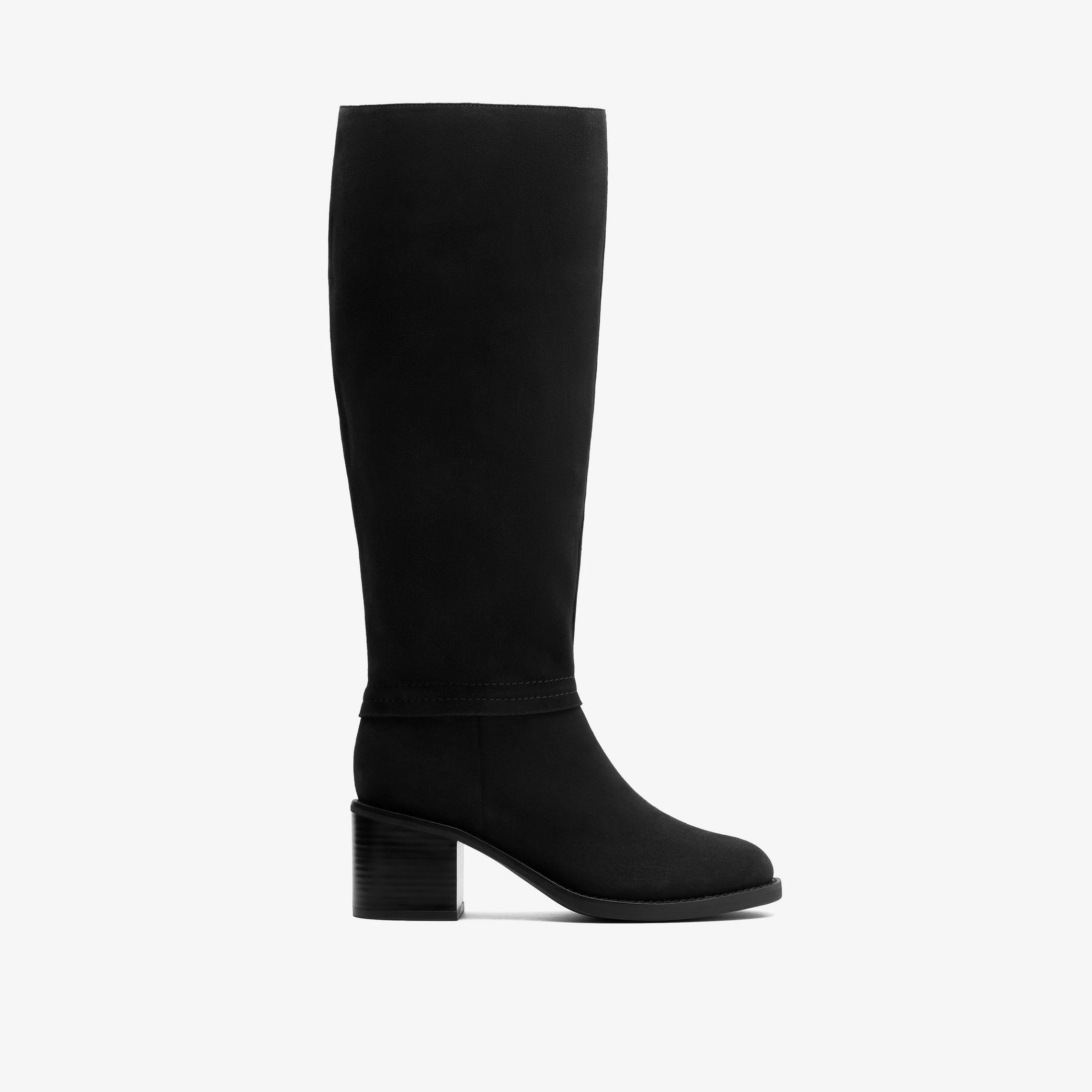 Chamberly Hi Black Leather