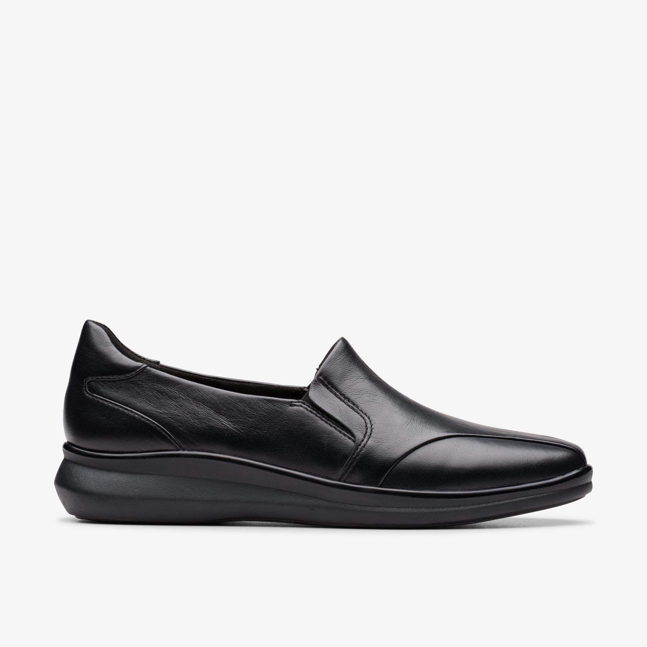 Lynell Edge Black Leather