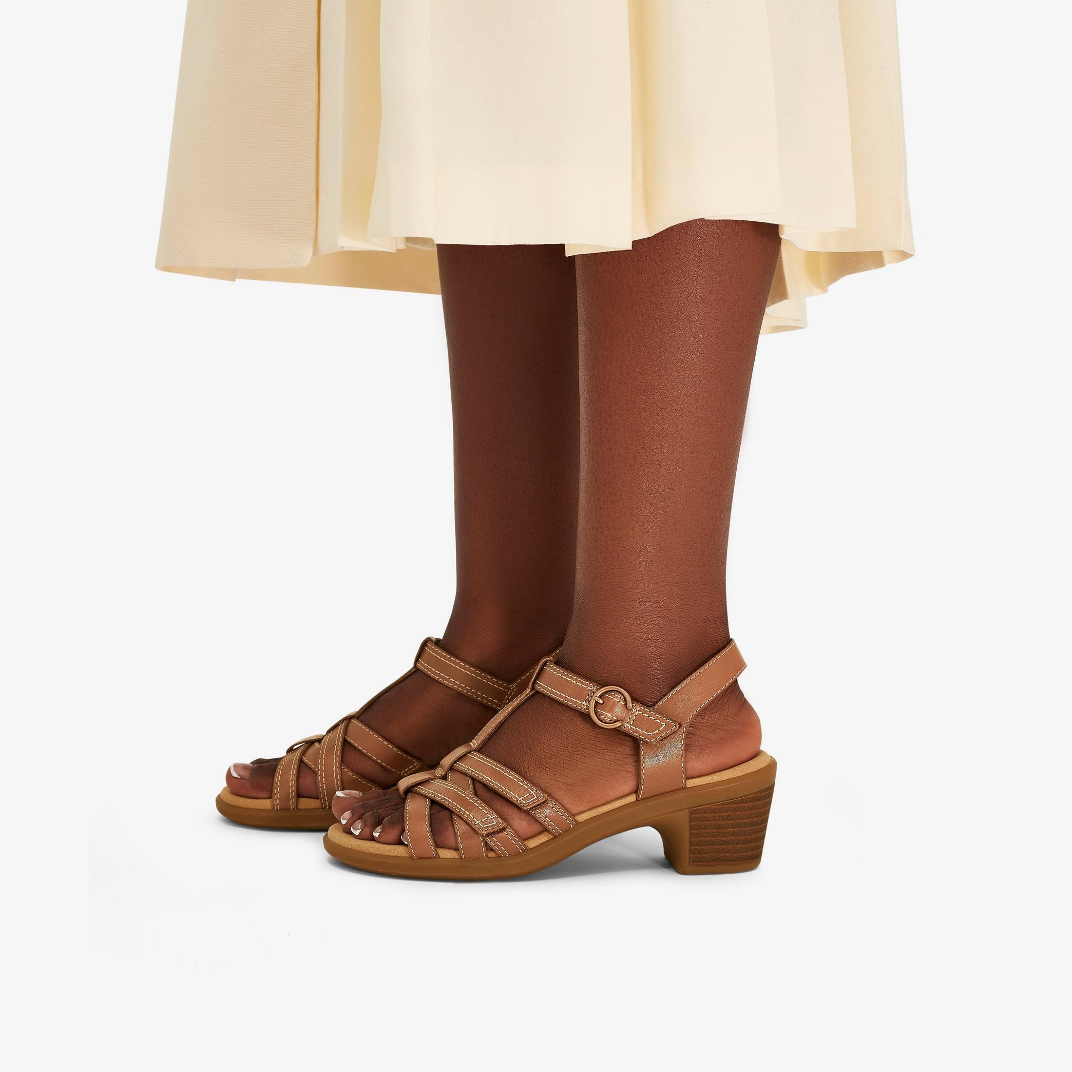 Emily 2 Rose Tan Leather
