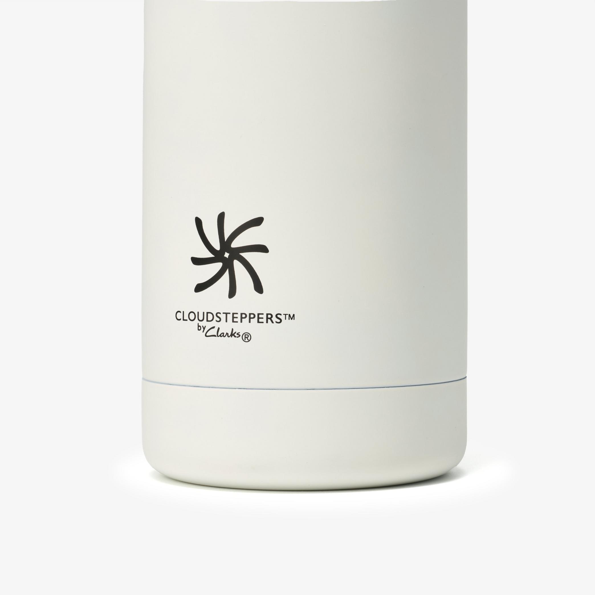 Cloudsteppers Water Bottle White