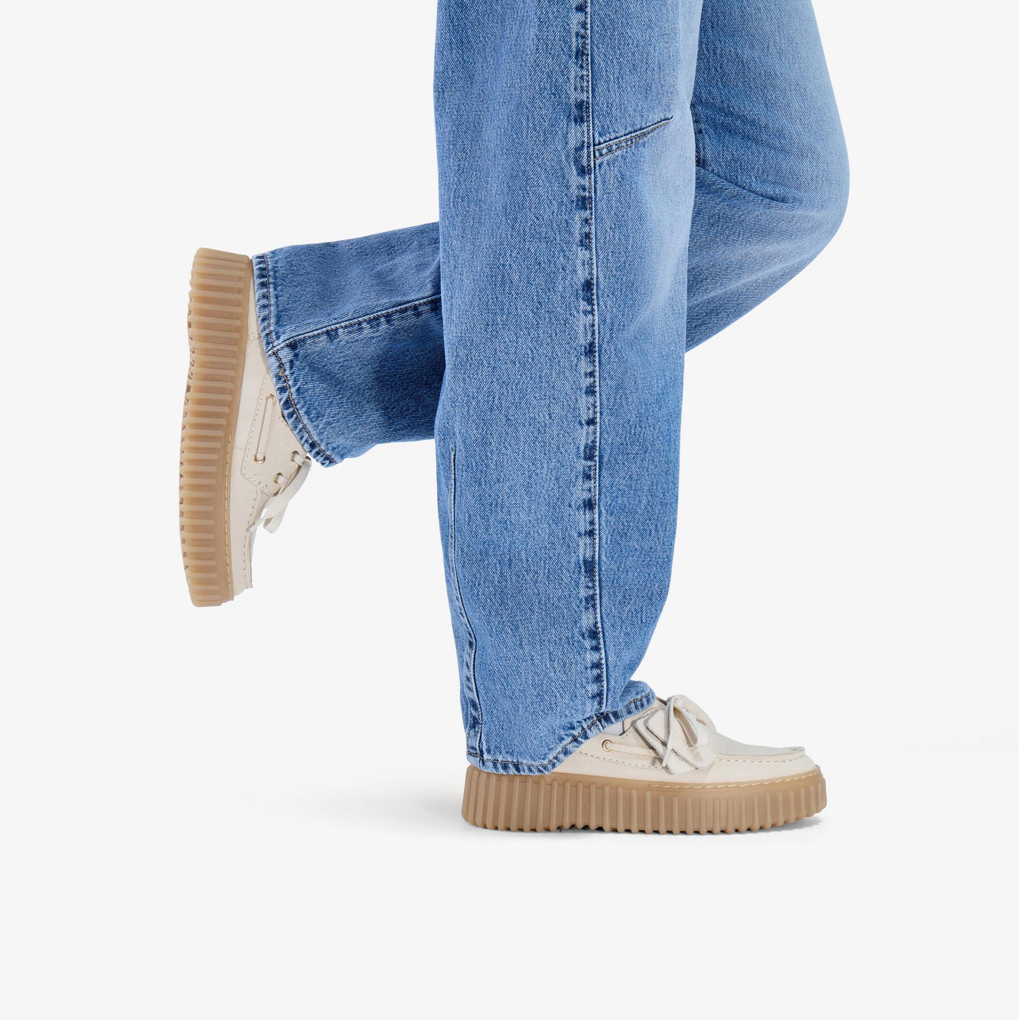 Torhill Boat Cream Nubuck