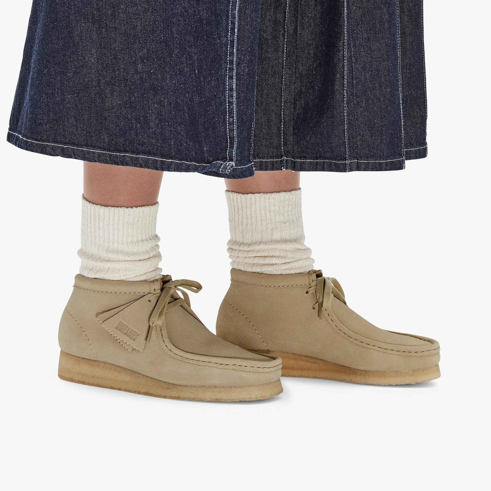 Wallabee Boot Maple Suede