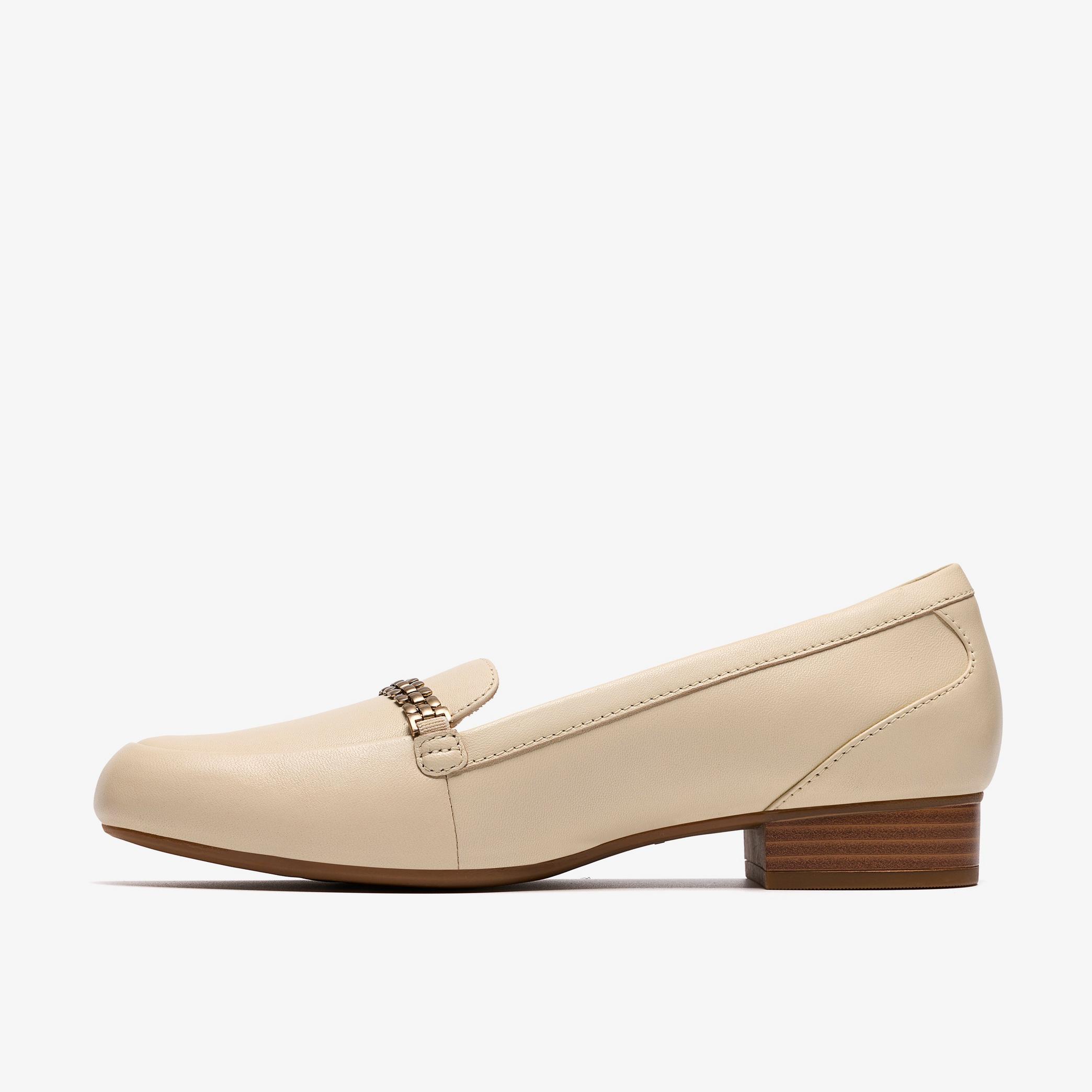 Juliet Mia Cream Leather