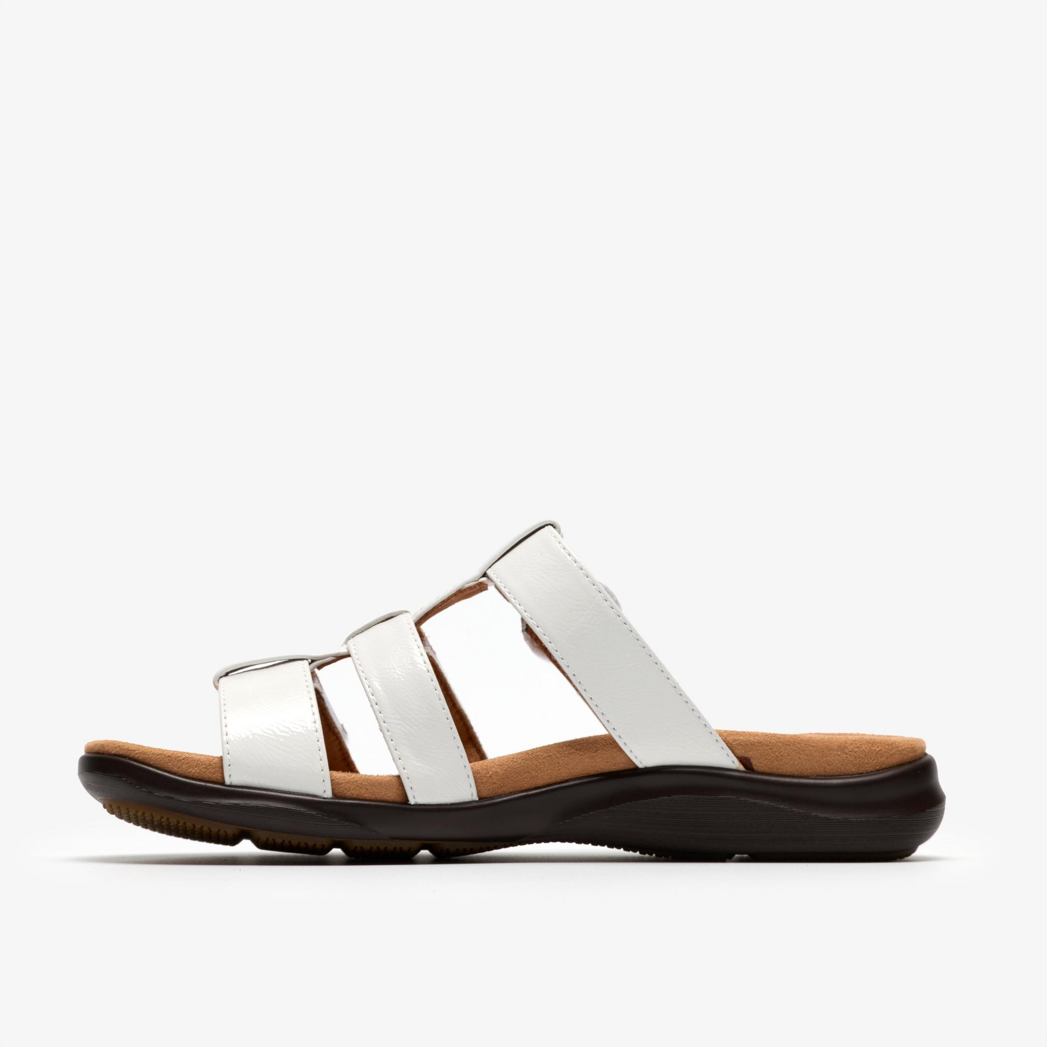 Kitly Pearl White Patent