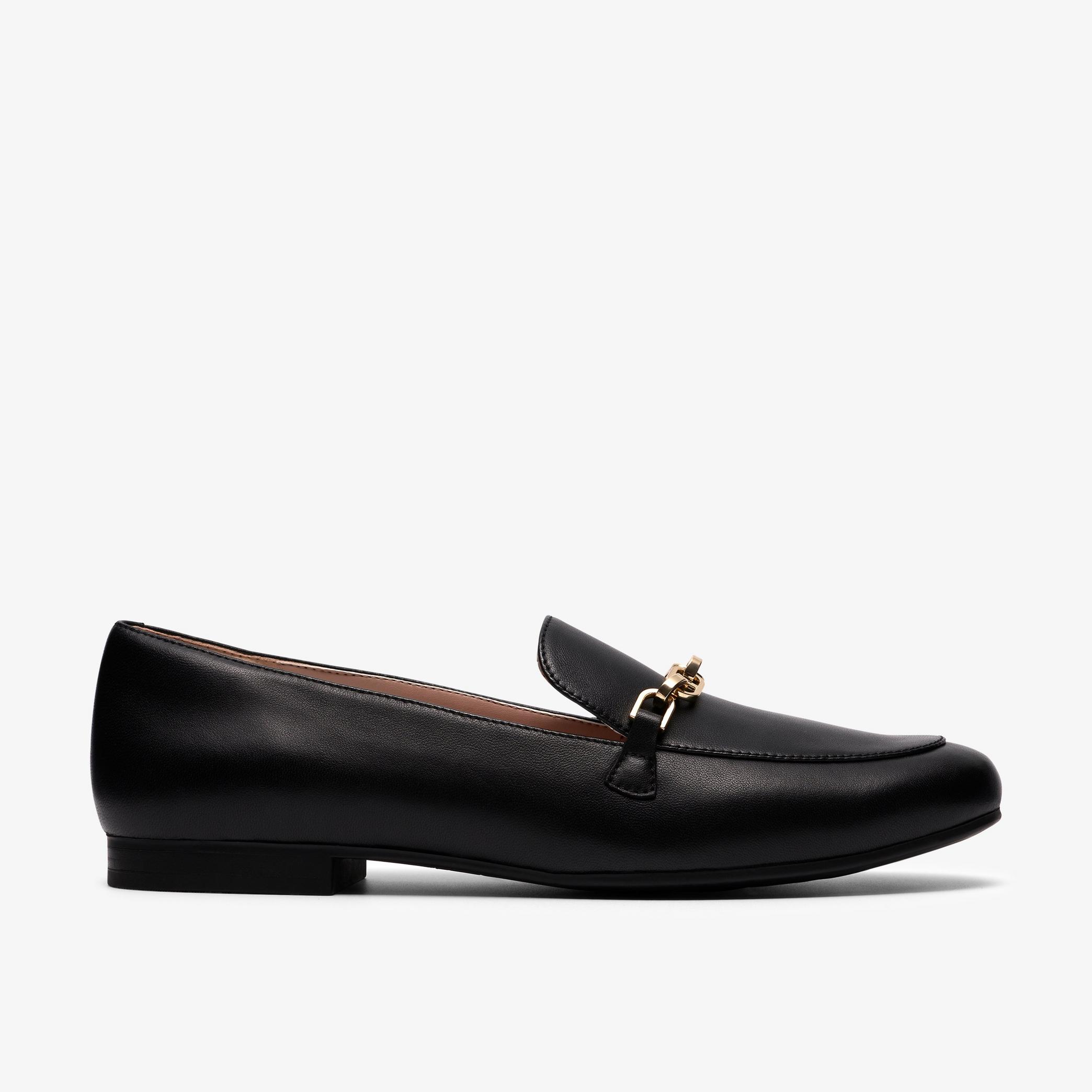 Tamna Iris Black Leather