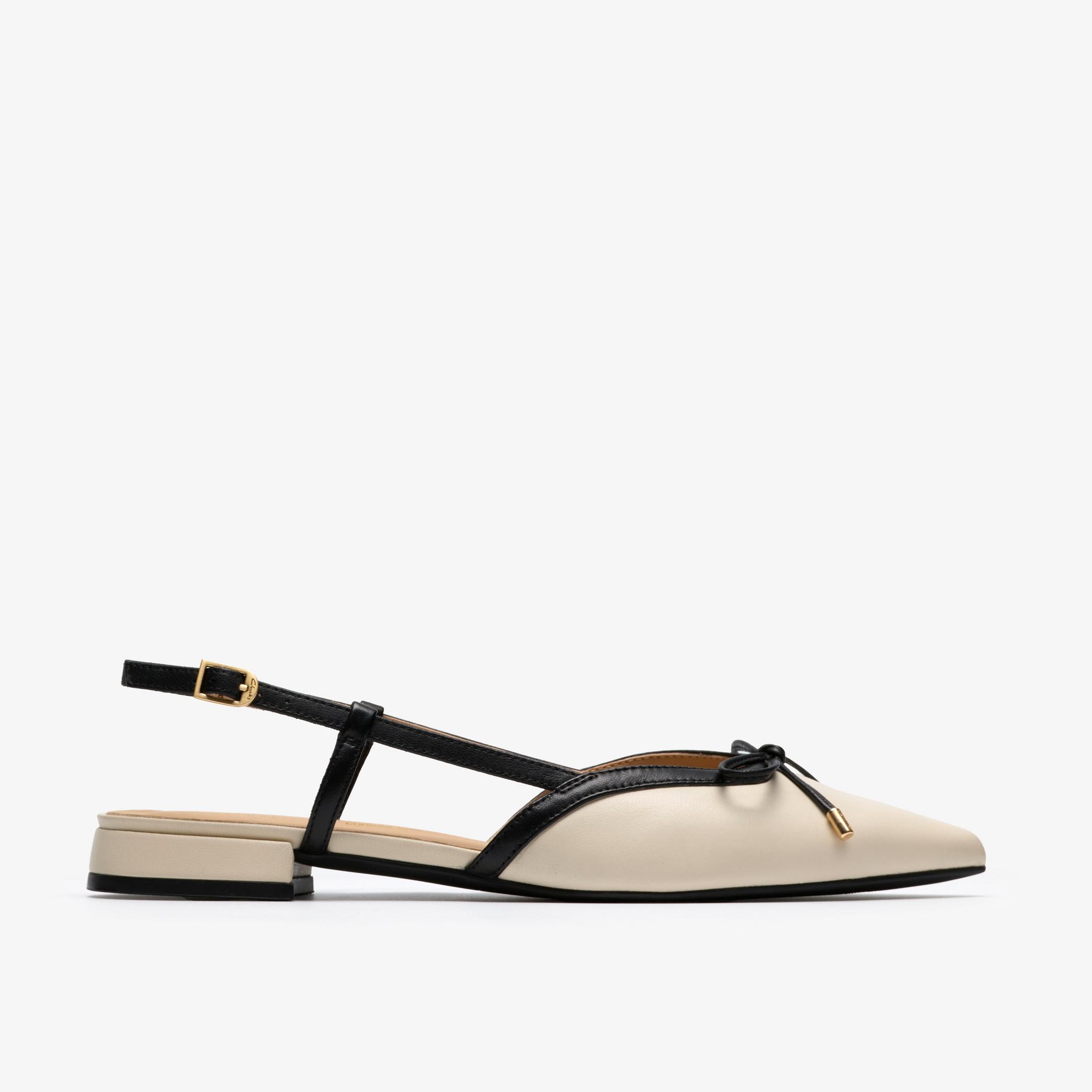 Sensa 15 Bow Cream Leather