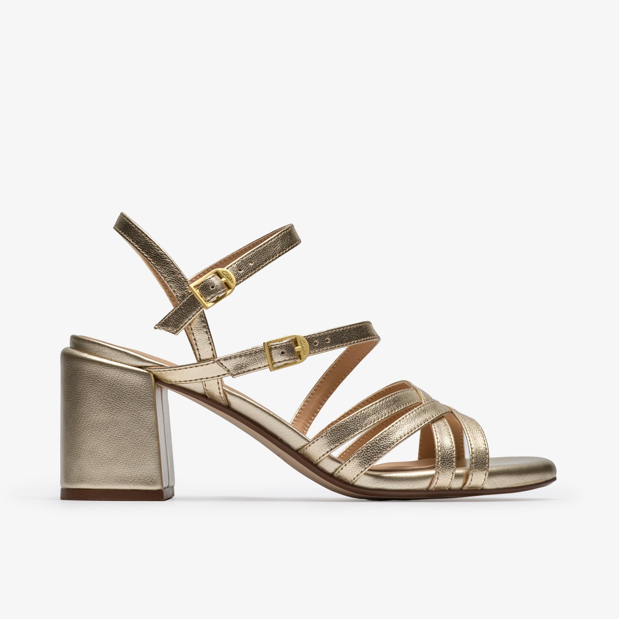 Ezoria Strap Gold Leather