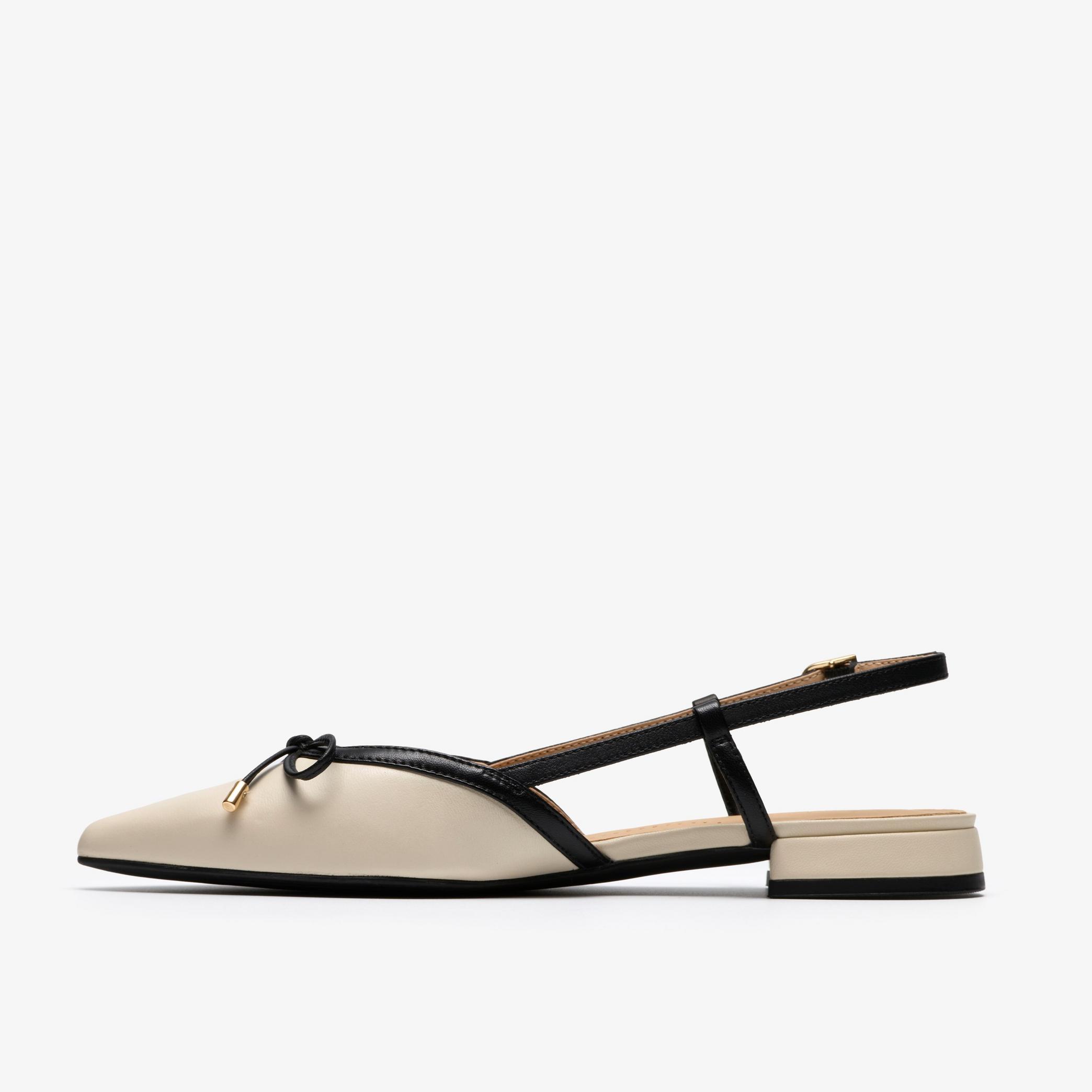Sensa 15 Bow Cream Leather