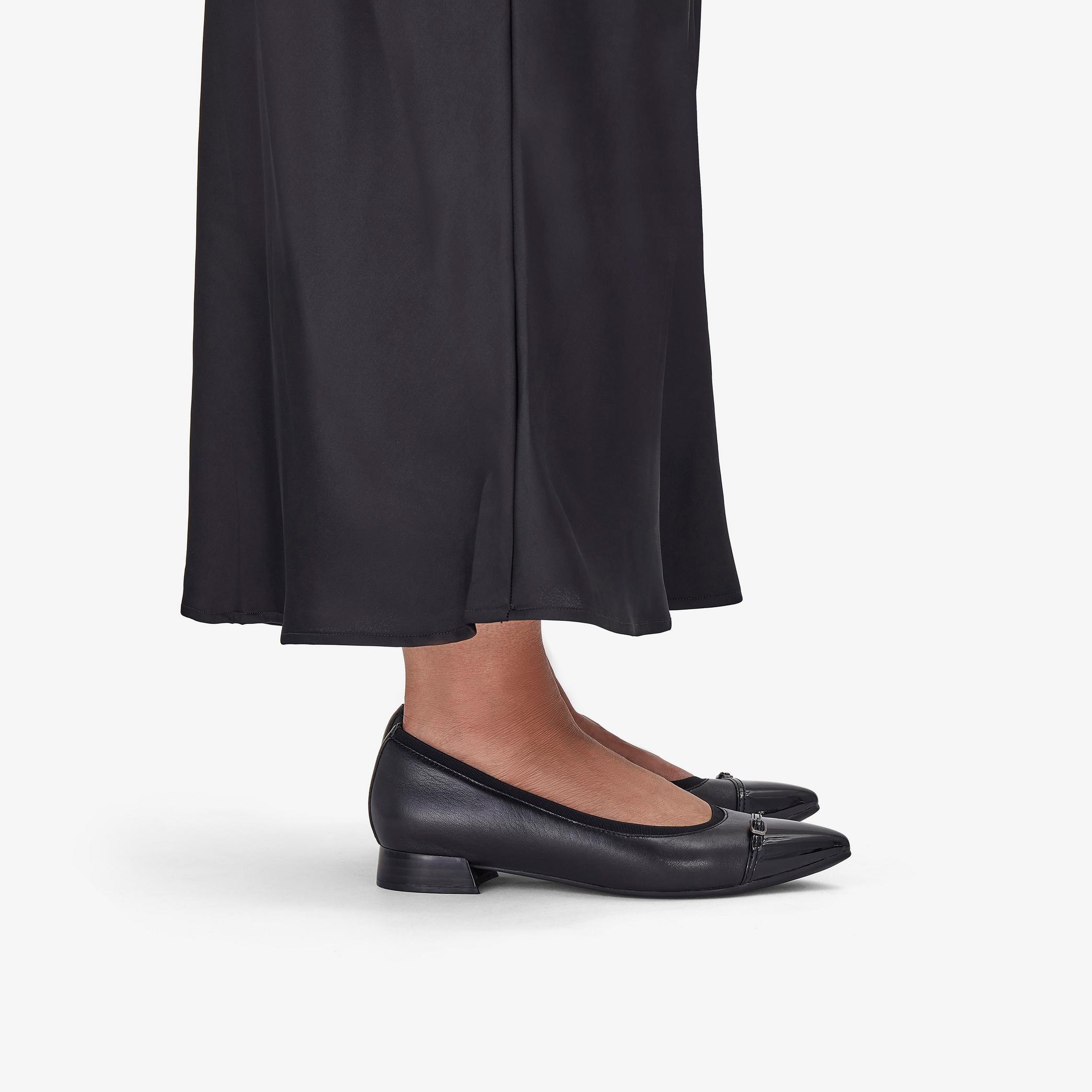 Natalyn Dusk Black Leather