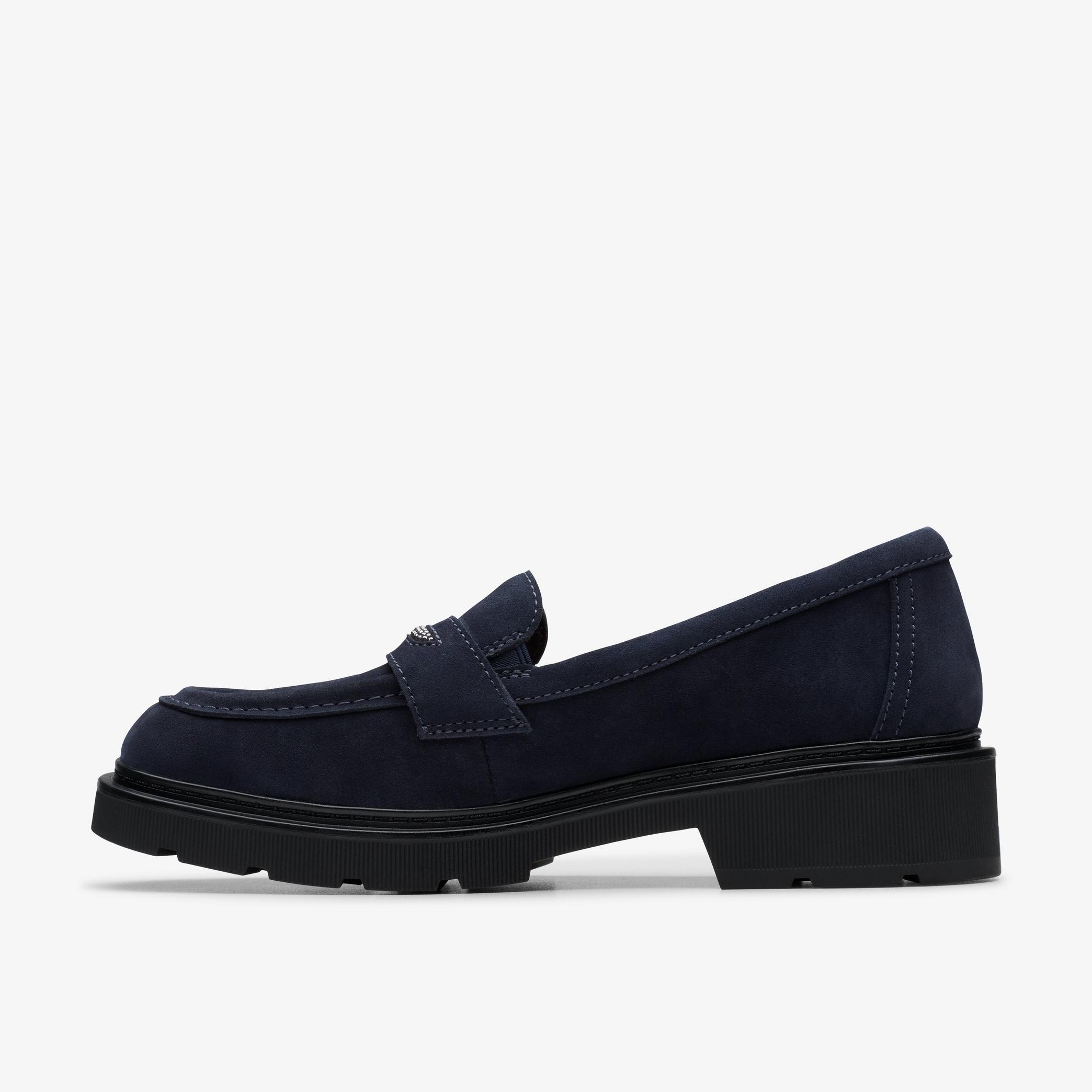 Lauryl Step Navy Suede