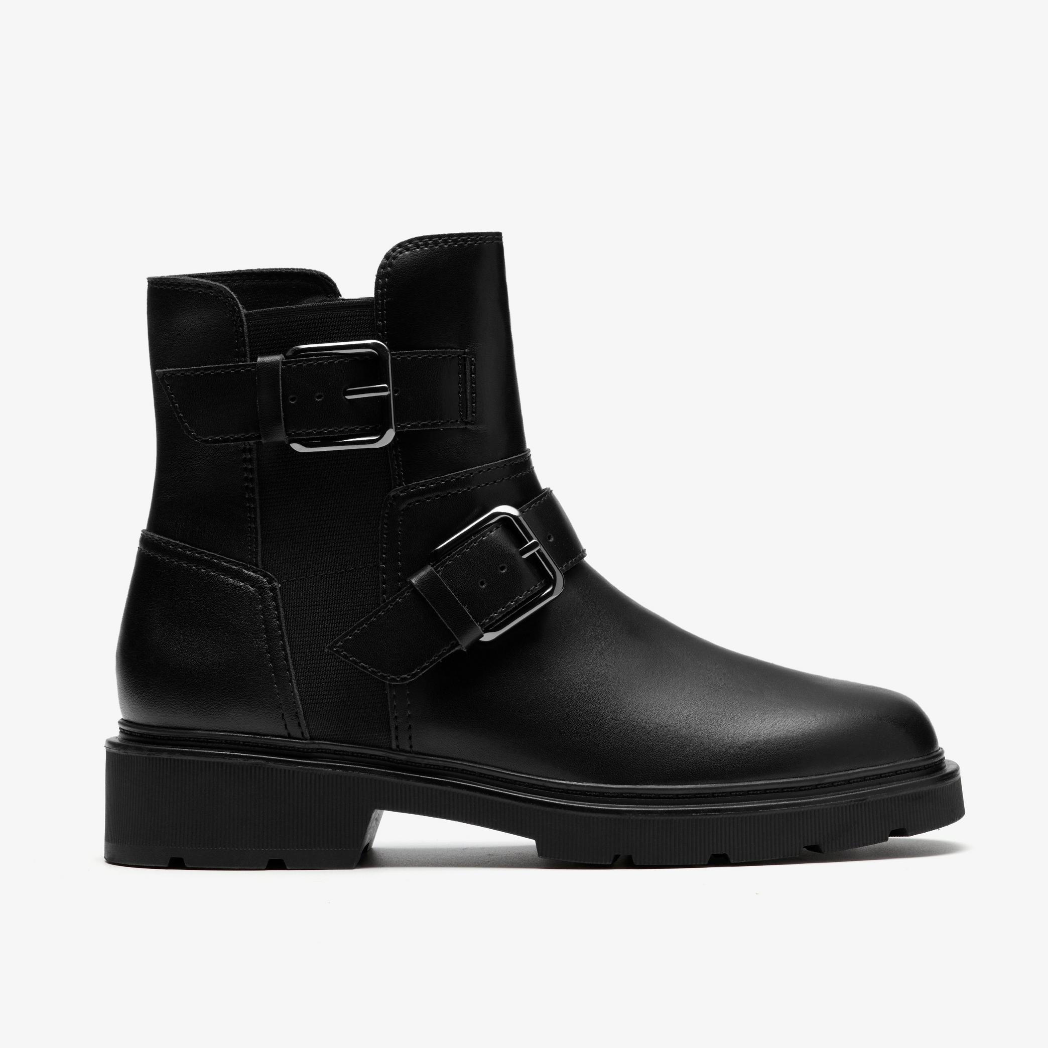 Lauryl Bay Black Leather