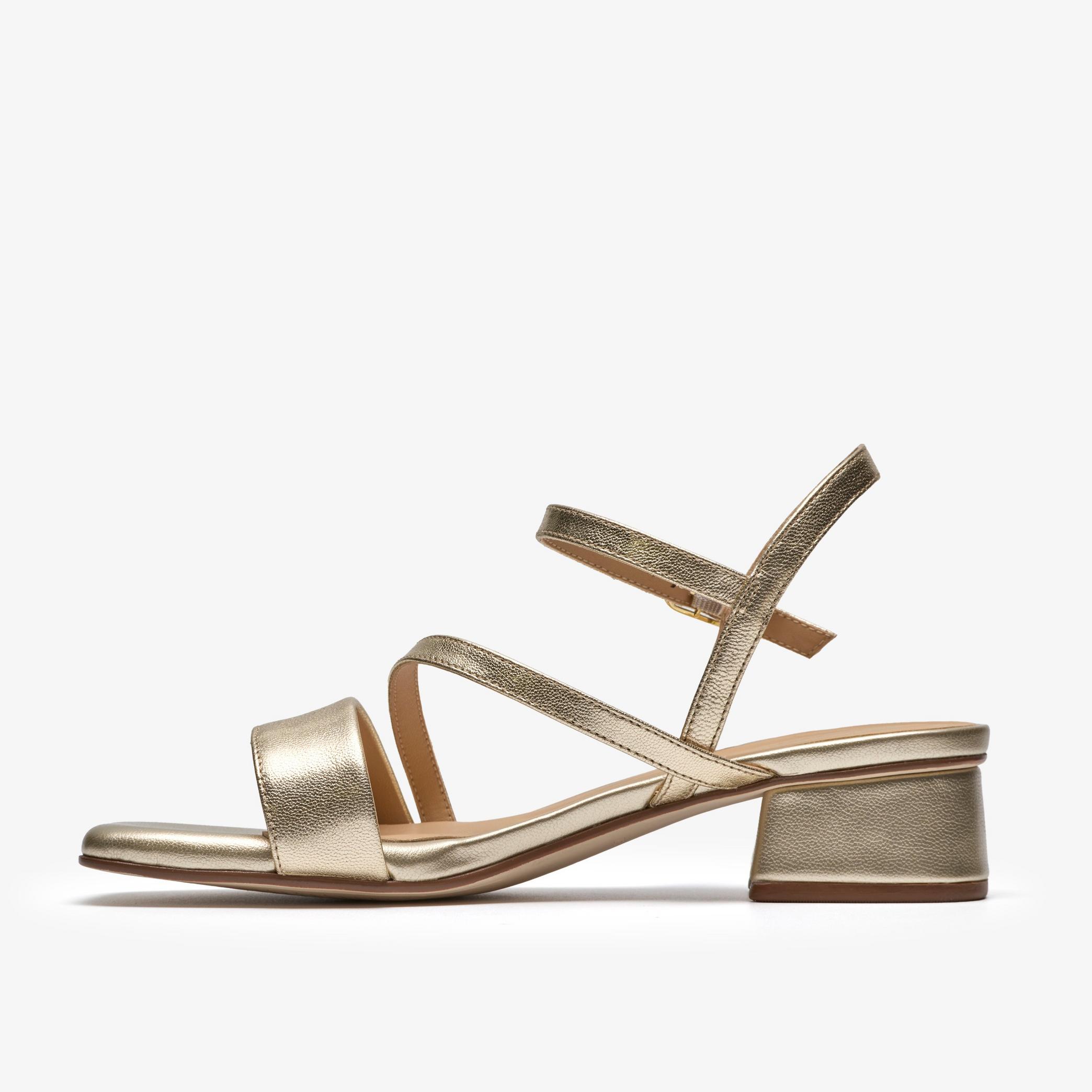 Serina35 Strap Gold Leather