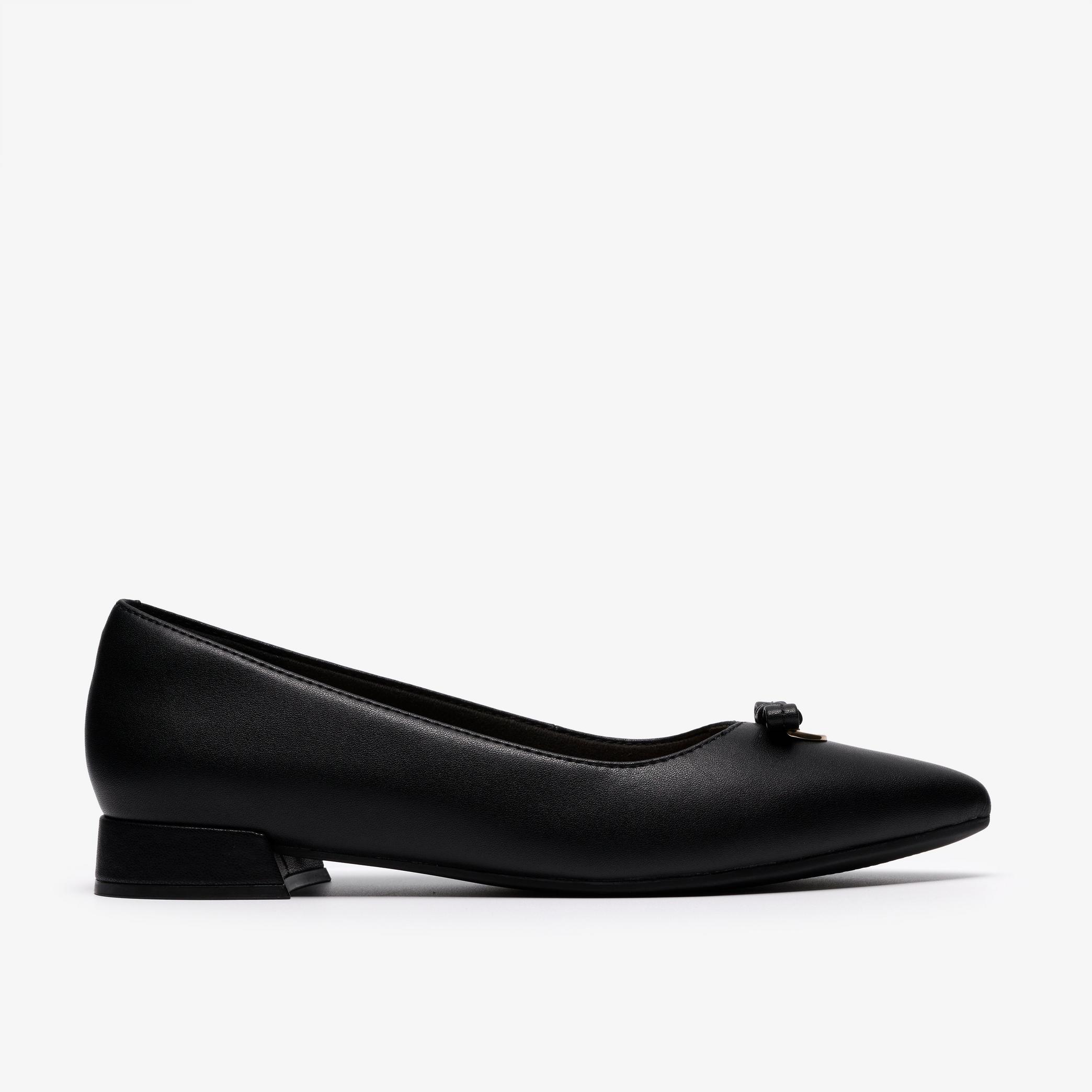 Natalyn Trim Black Leather