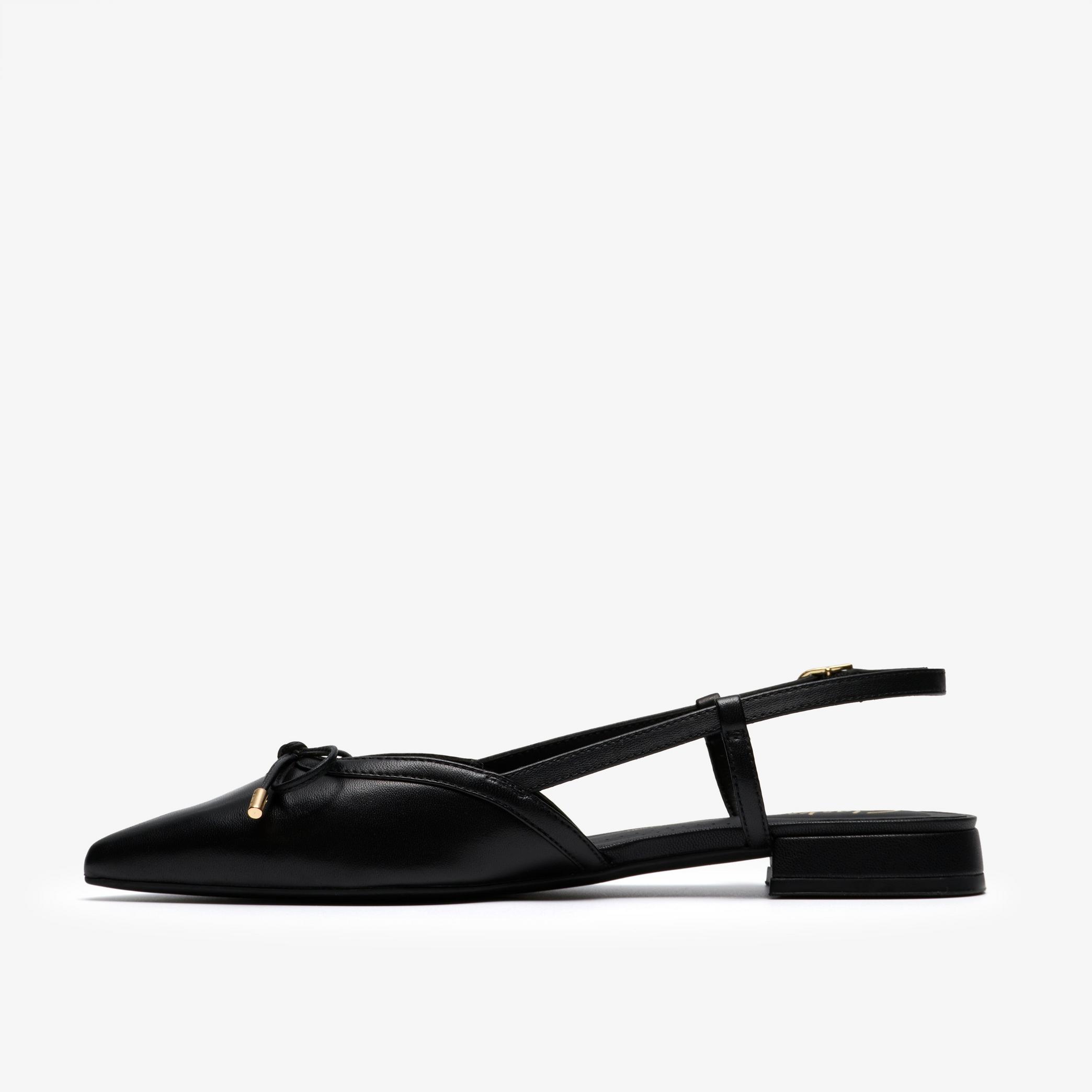 Sensa15 Bow Black Leather