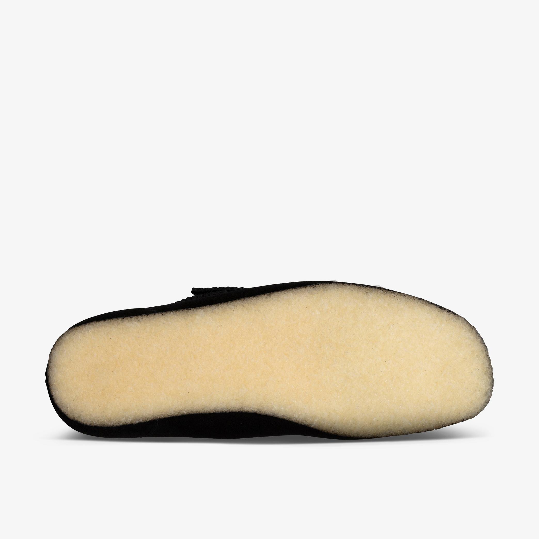 Wallabee Boot Black Suede
