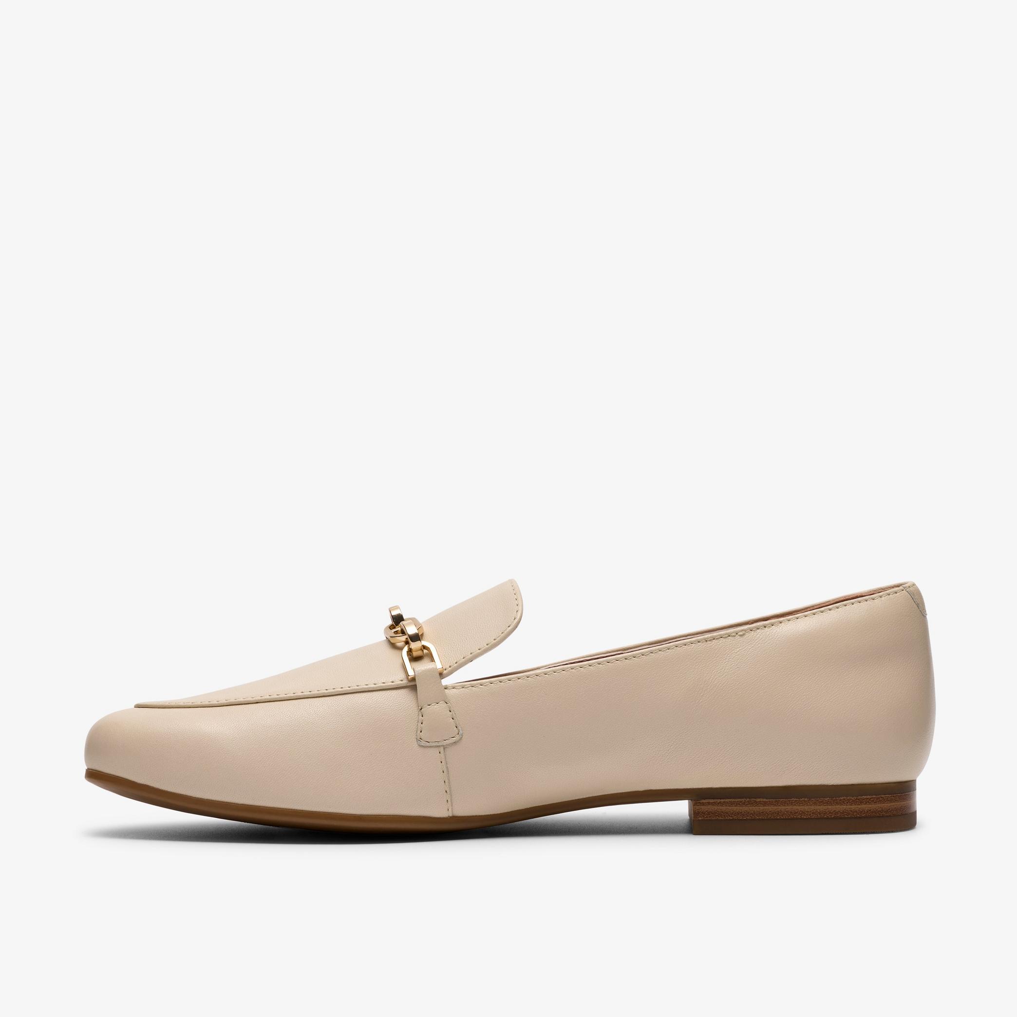 Tamna Iris White Leather