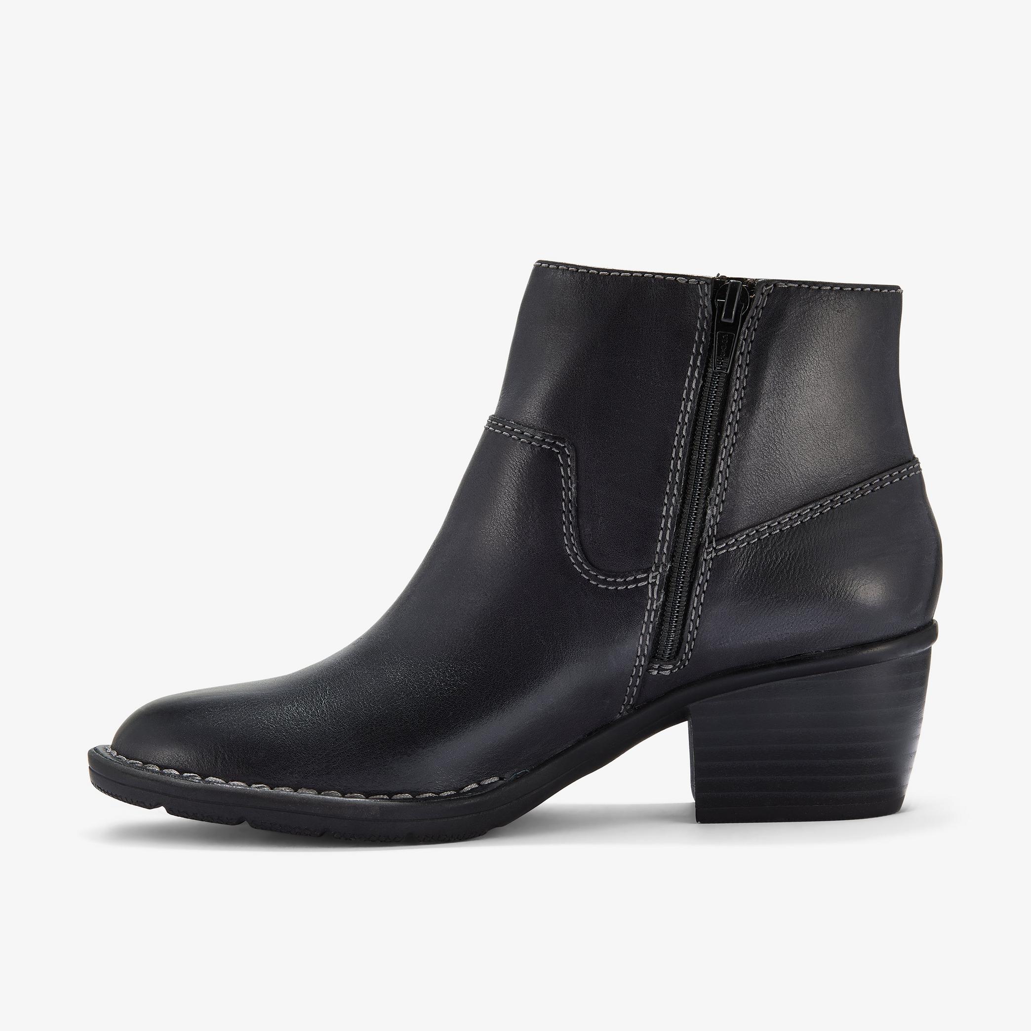 Kastela Top Black Leather