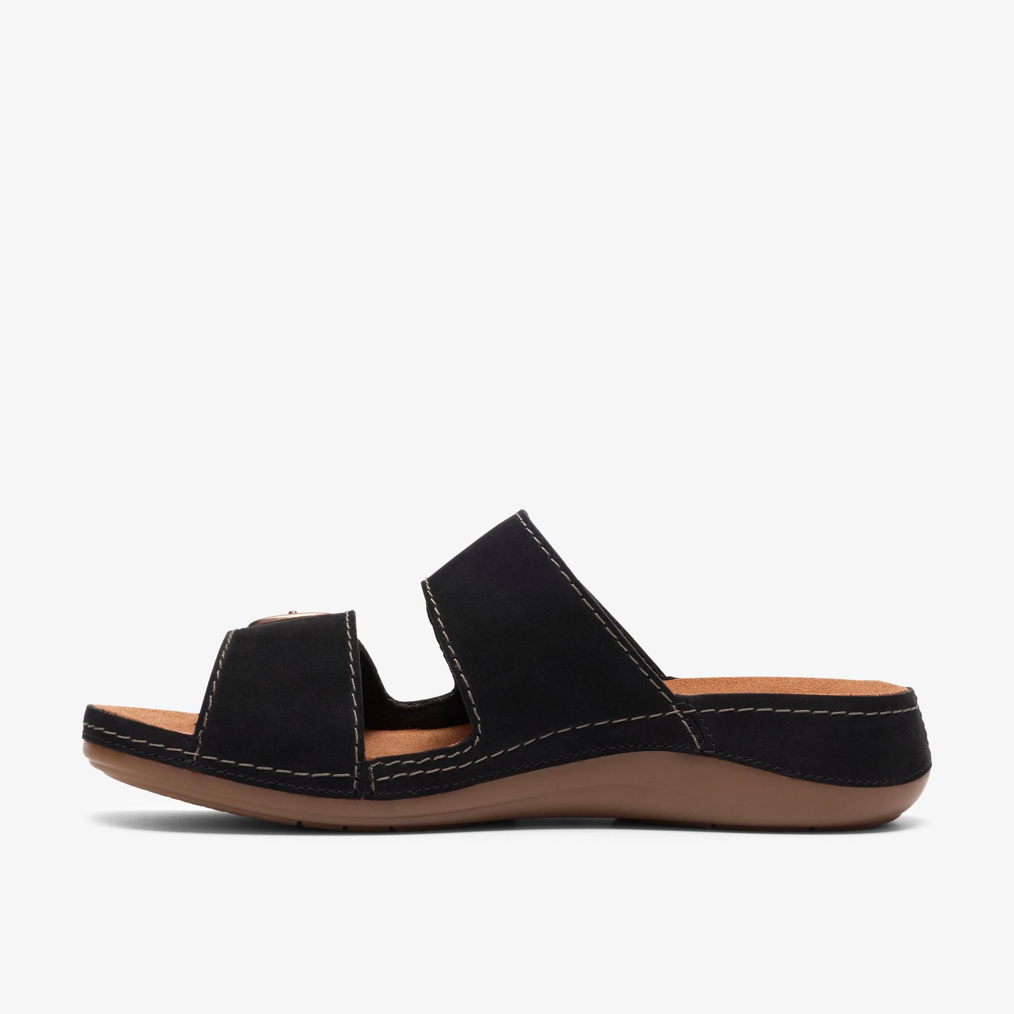 Cecily Step Black Nubuck