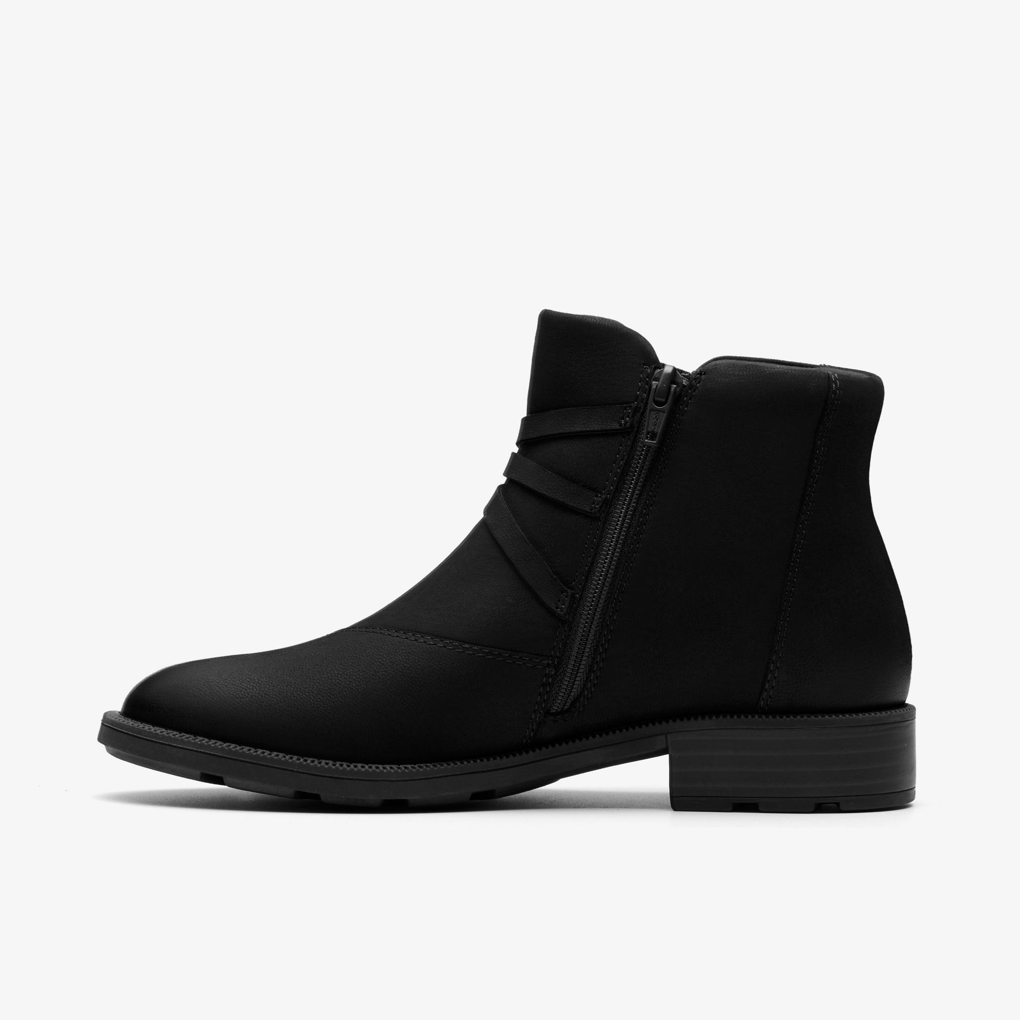 Adalynn Faye Black Nubuck